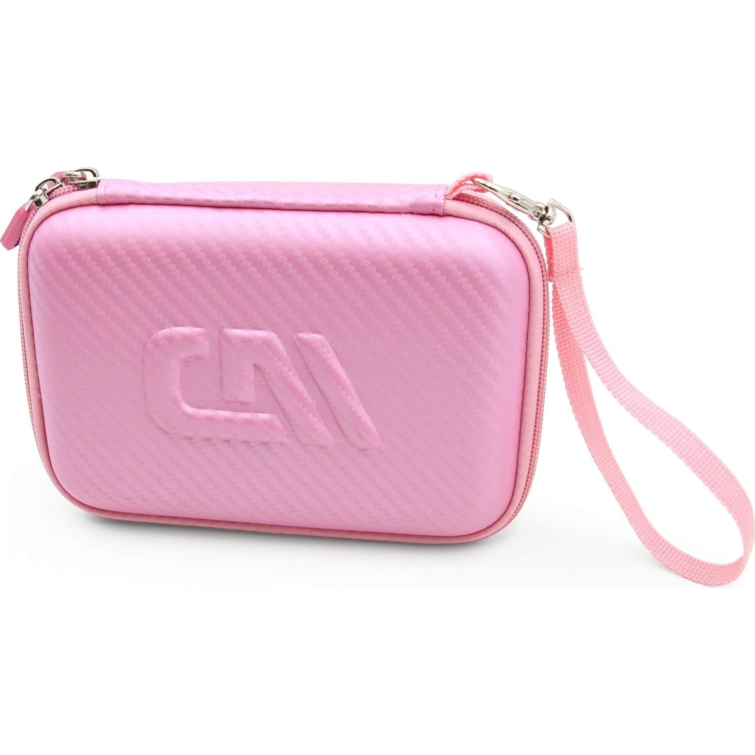 Funda de Viaje CASEMATIX para Cámara de Acción Rosa