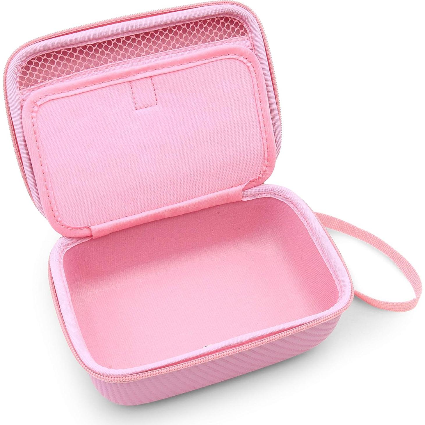 Funda de Viaje CASEMATIX para Cámara de Acción Rosa