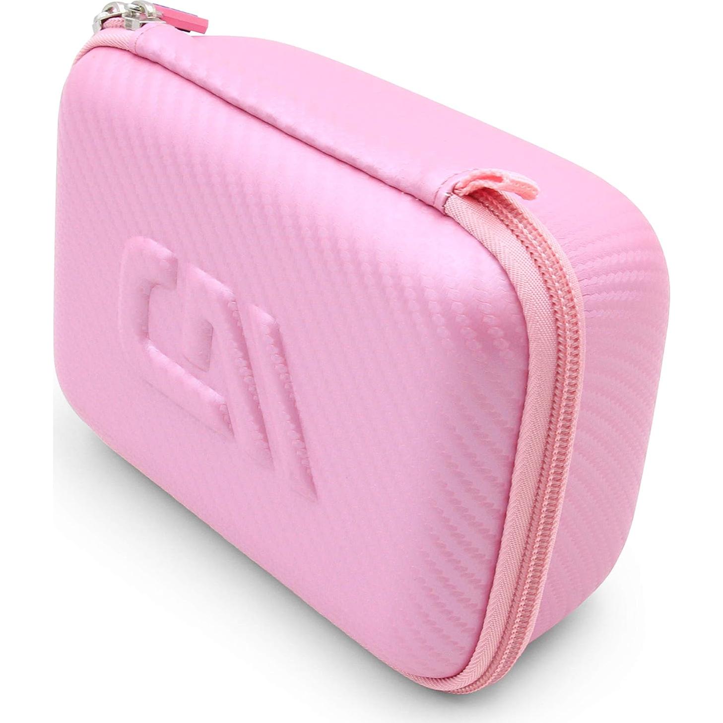 Funda de Viaje CASEMATIX para Cámara de Acción Rosa