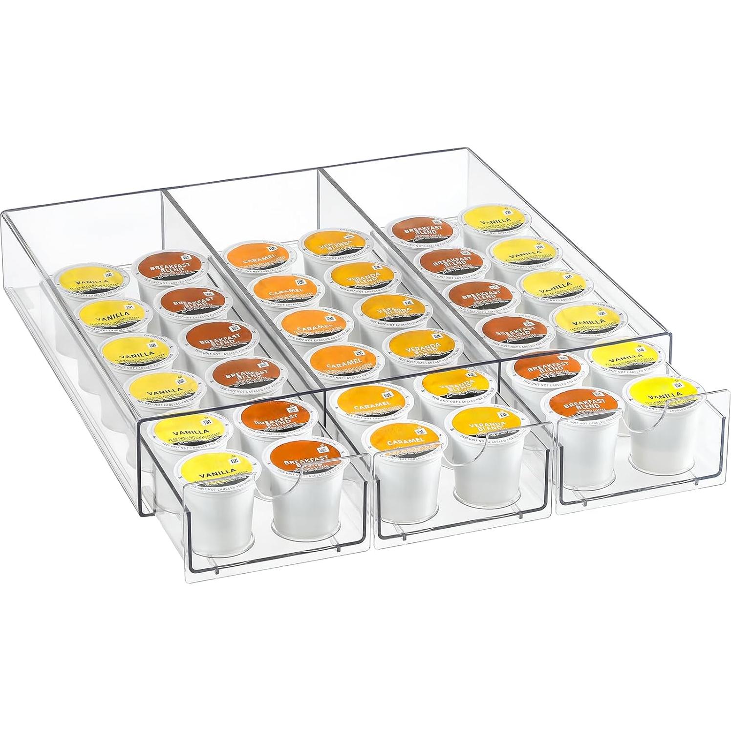 Organizador de cápsulas de café AOZITA para K-Cup - 36 unidades