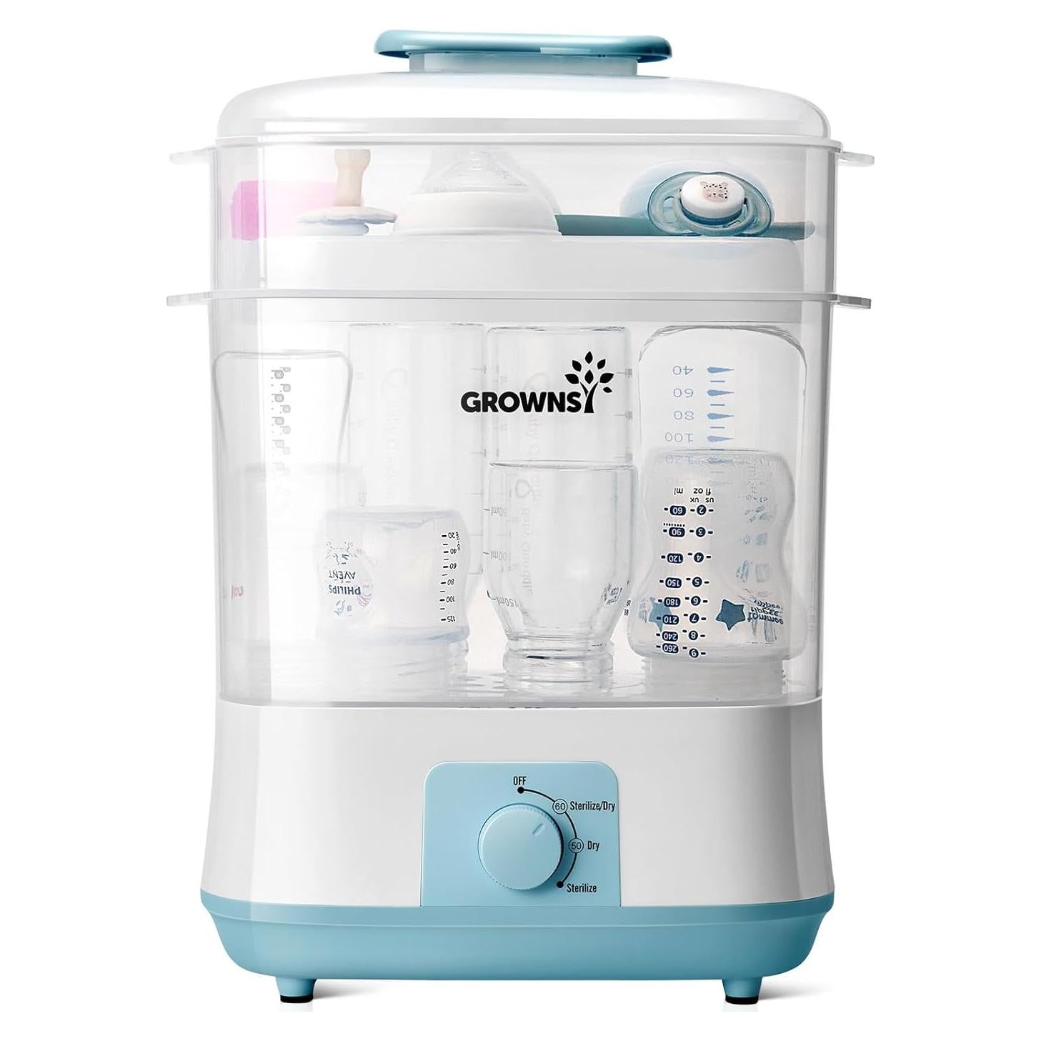 Esterilizador y Secador de Botellas GROWNSY BS706 Azul