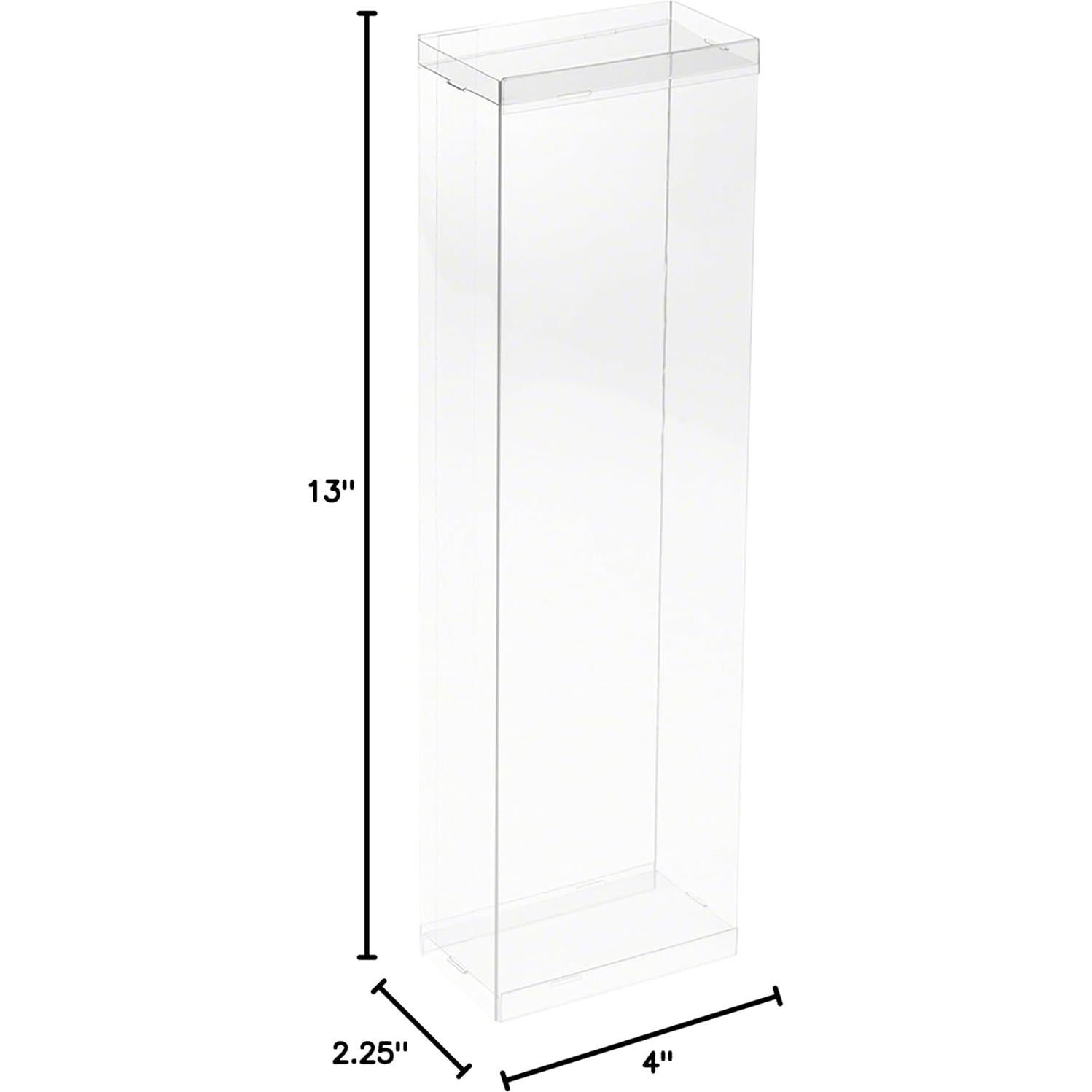 Caja de exhibición plegable DollSafe 11-12.5" transparente