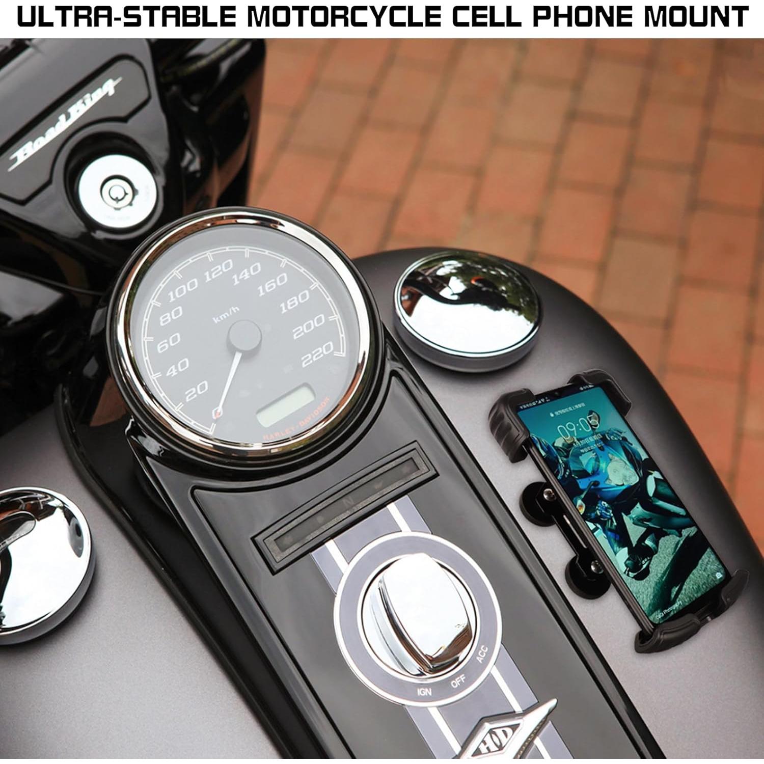 Soporte Magnético para Teléfono de Motocicleta ULIBERMAGNET Ajustable