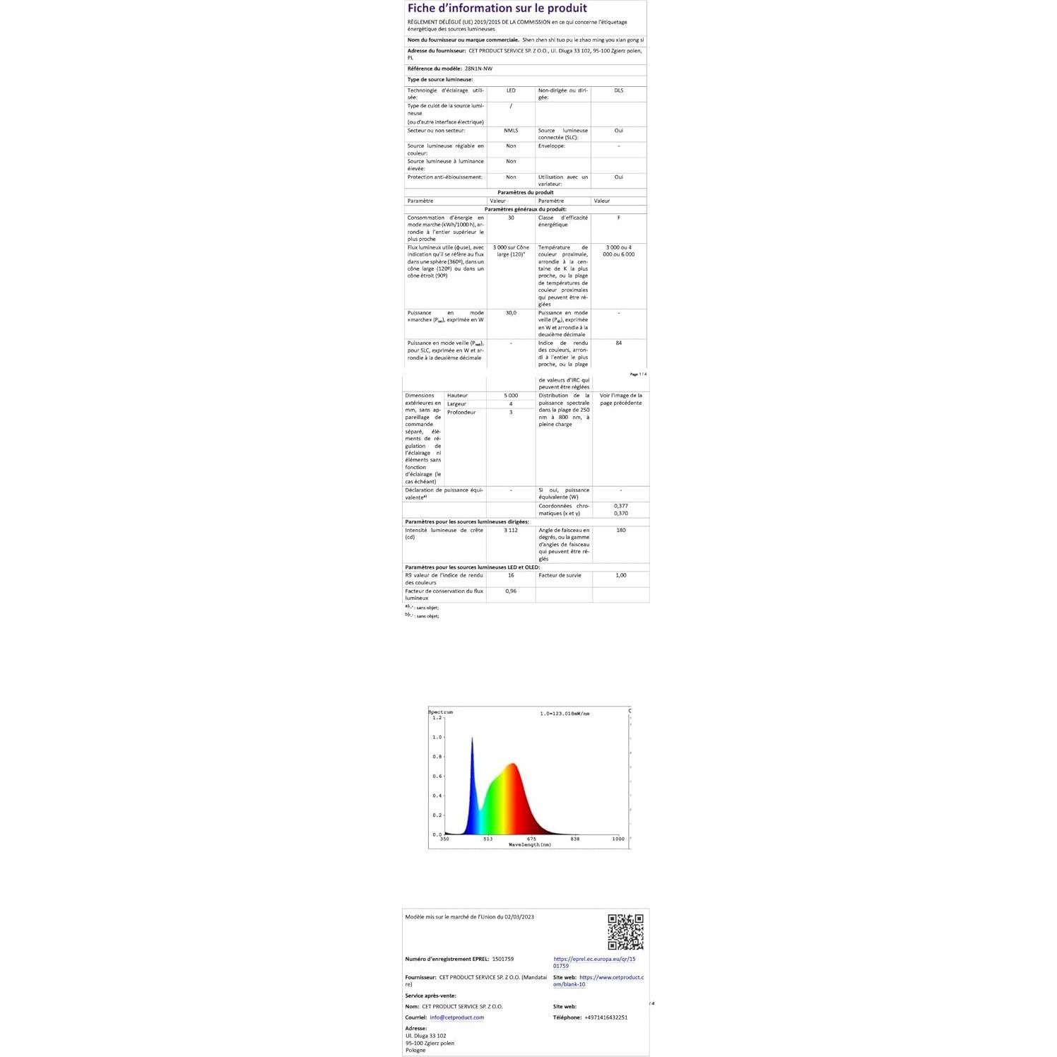 Tira LED COB 5V 5mm Blanca Fría 6000K 400 LEDs/m 5m