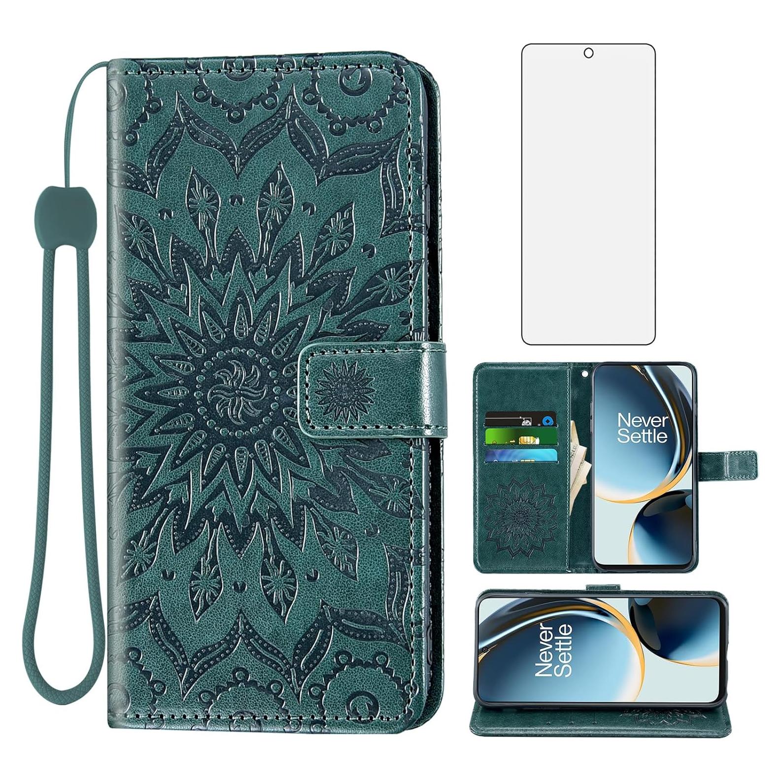 Funda billetera Asuwish para OnePlus Nord N30 CE3 Lite Verde