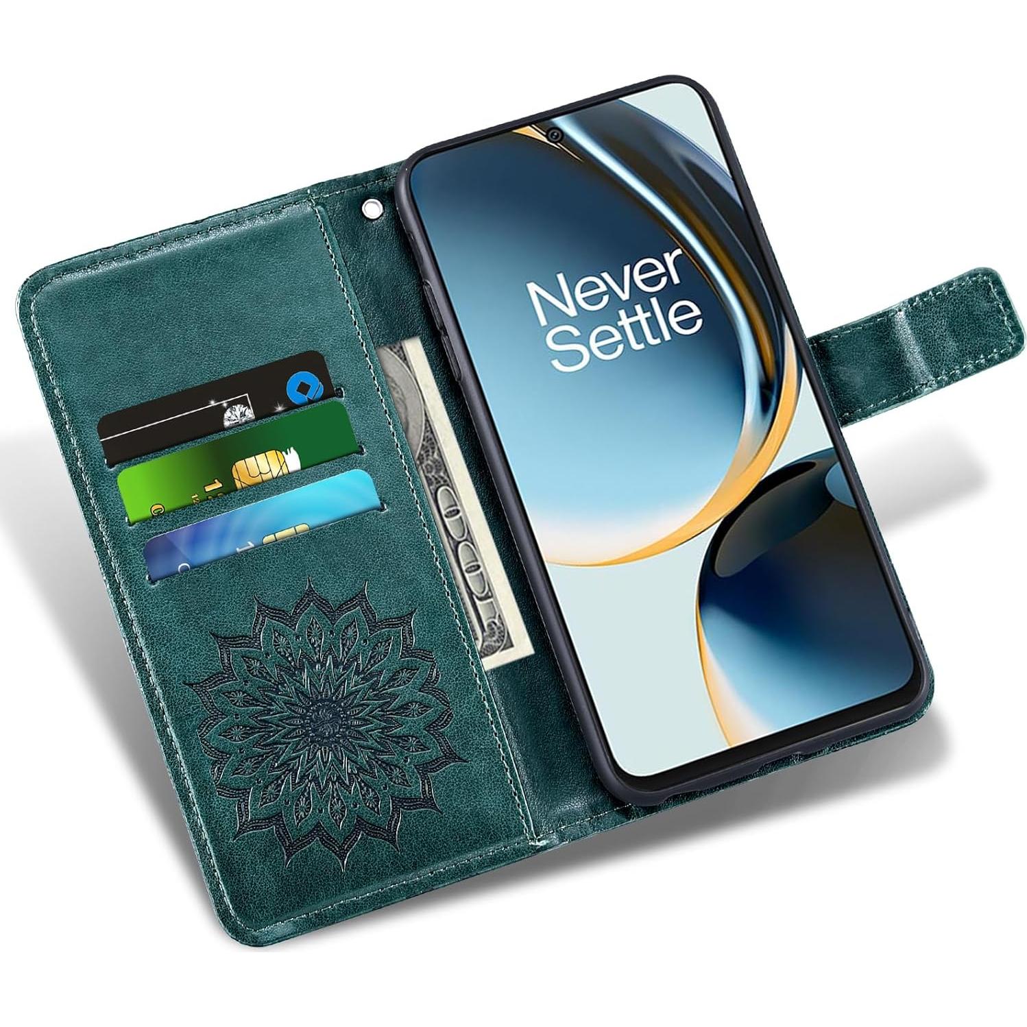 Funda billetera Asuwish para OnePlus Nord N30 CE3 Lite Verde