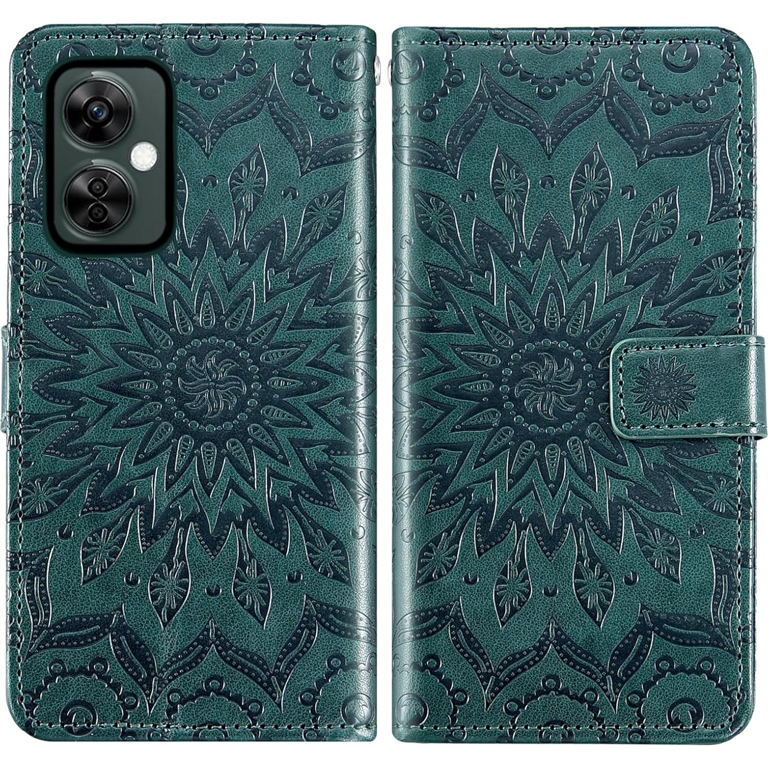 Funda billetera Asuwish para OnePlus Nord N30 CE3 Lite Verde