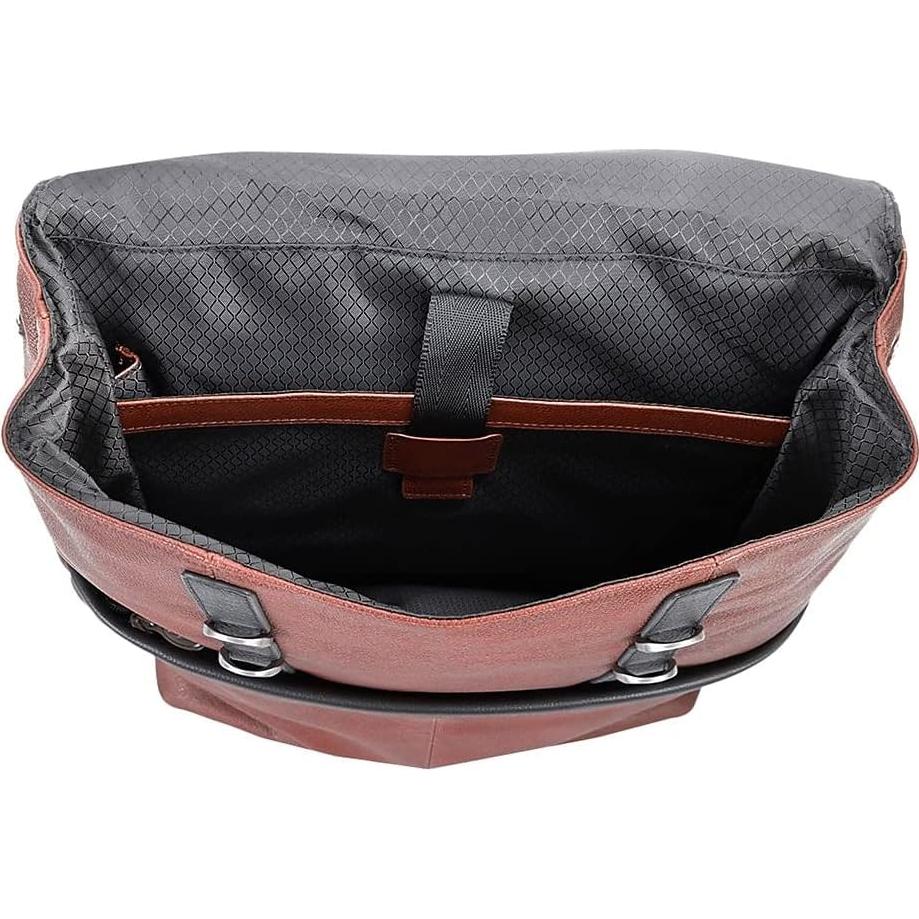 Mochila de Cuero McKleinUSA 17" Bicolor para Laptop