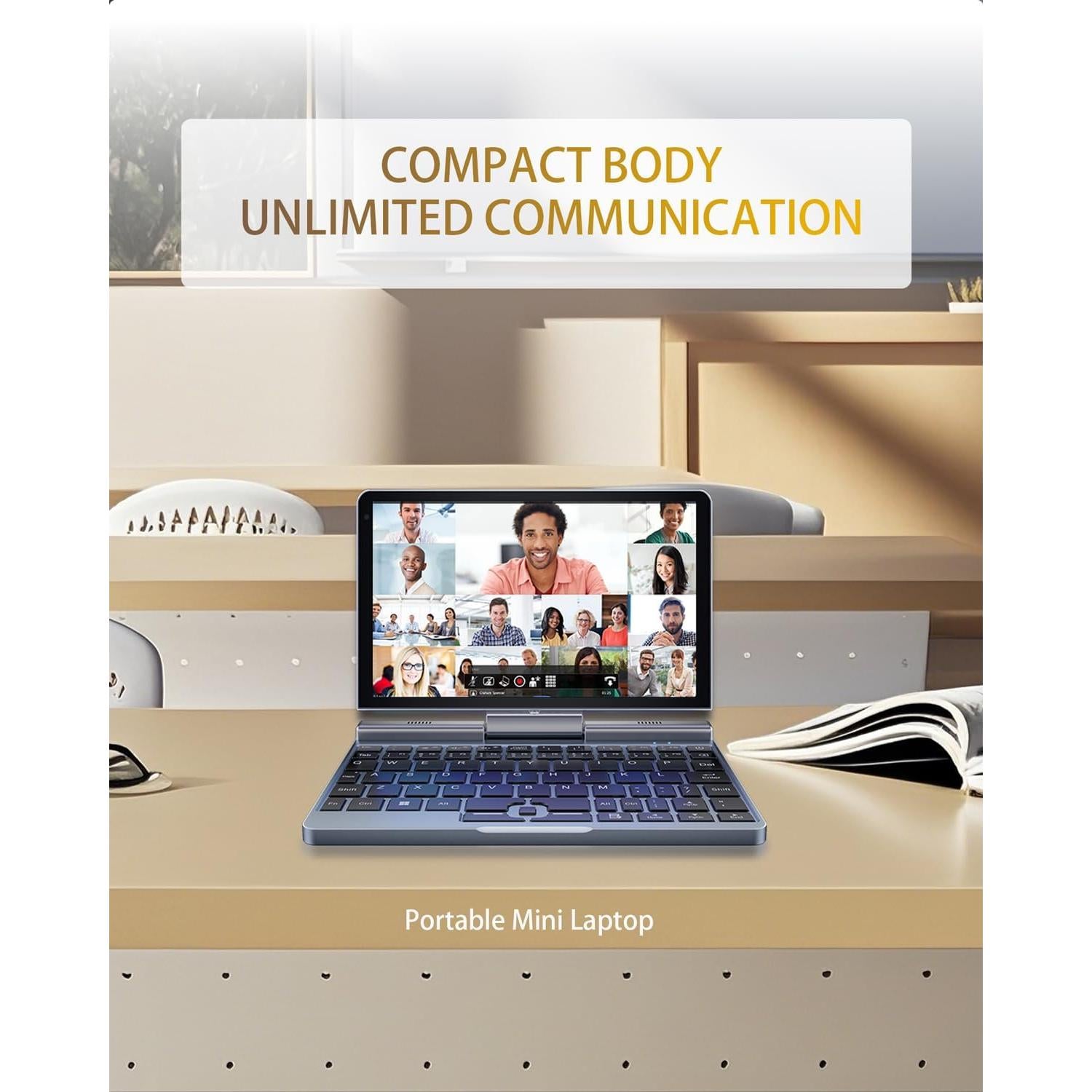 Mini Laptop KOOFORWAY BP8 8" Táctil 12GB RAM 1TB SSD