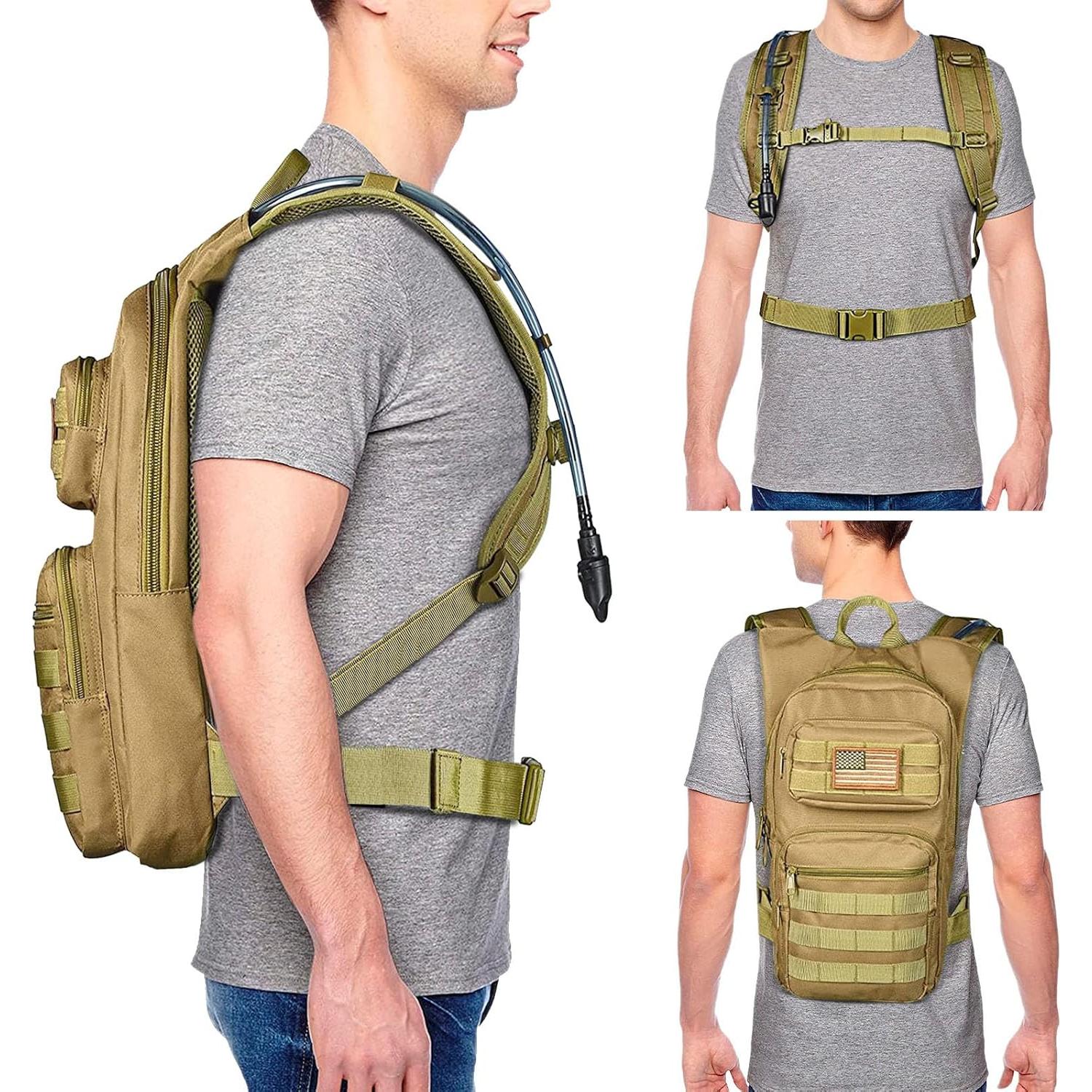 Mochila de Hidratación NOOLA DA-1020 3L Táctica Unisex