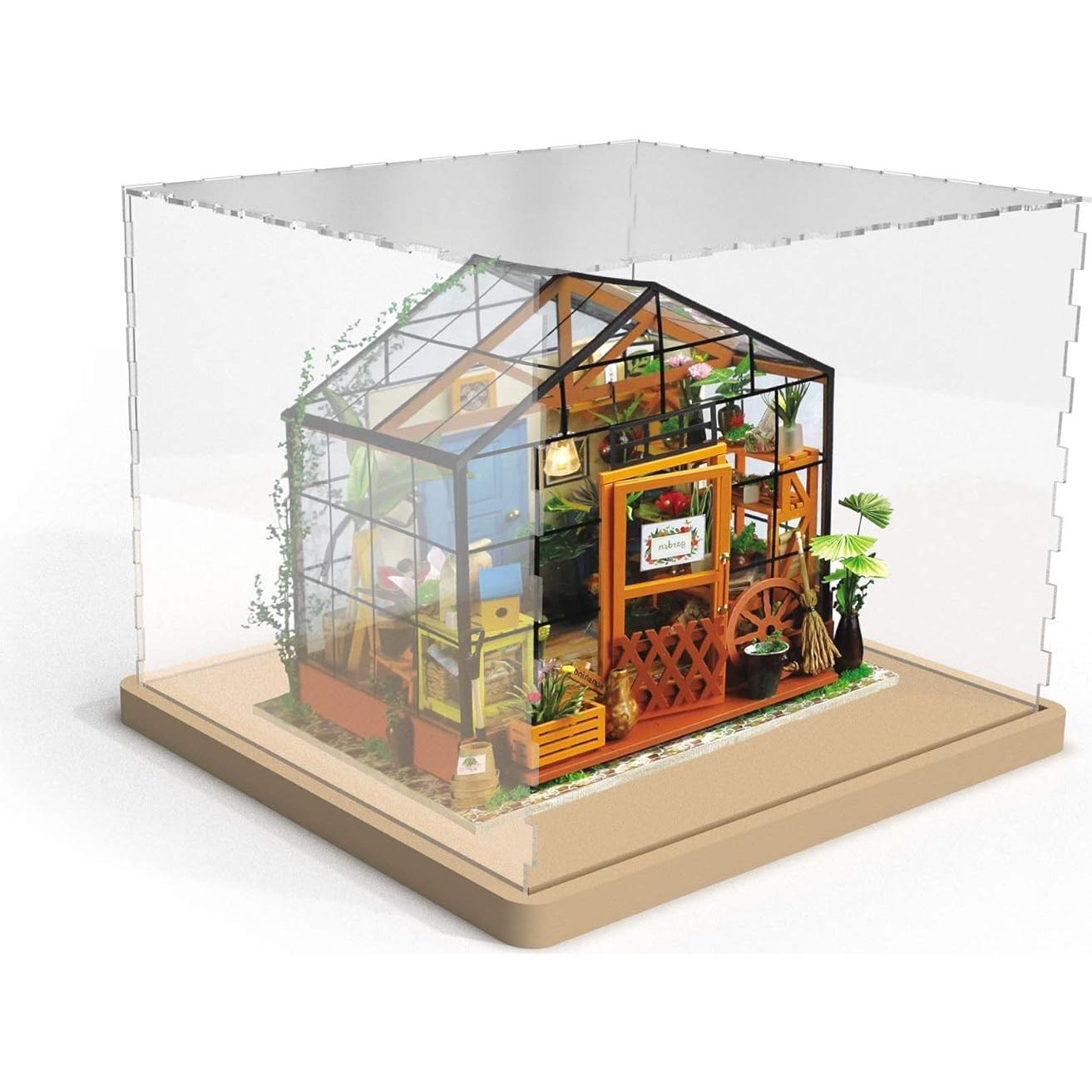 Estuche de Exhibición Acrílico Hands Craft 24.6x20.1x21.6cm