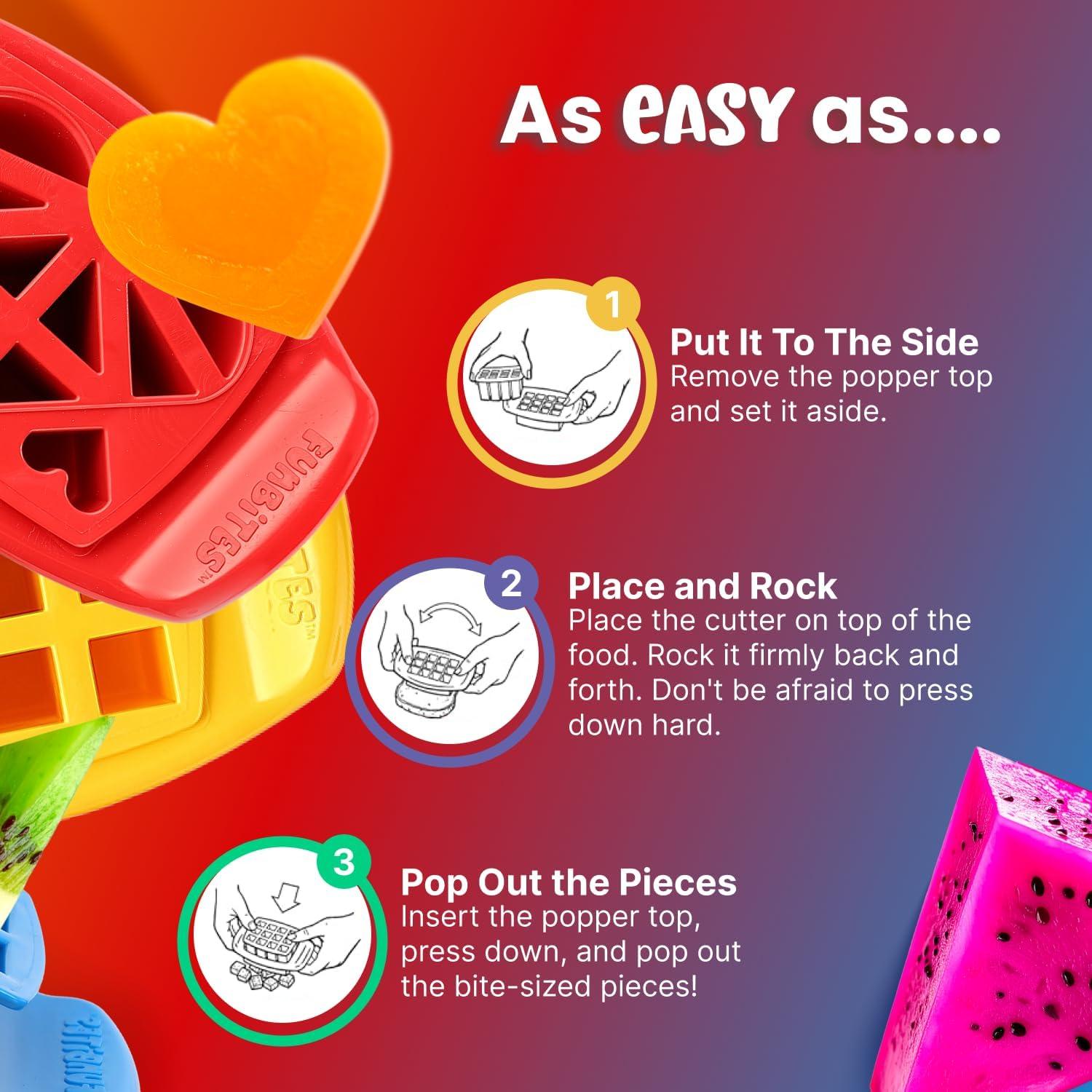Cortador de Alimentos FunBites - Formas Divertidas para Niños