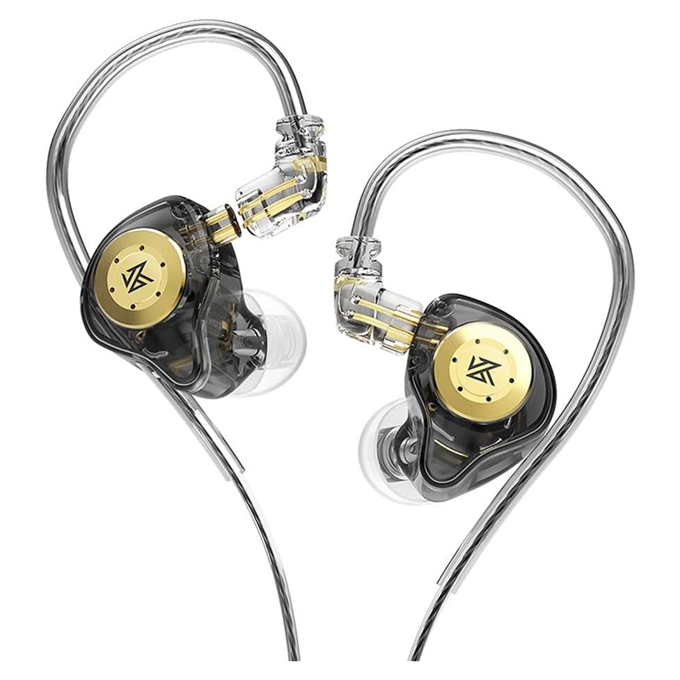 Auriculares KZ EDX PRO In Ear 10mm Doble Controlador Negro