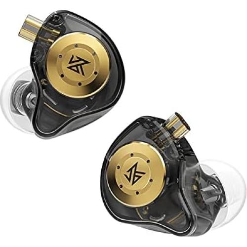 Auriculares KZ EDX PRO In Ear 10mm Doble Controlador Negro