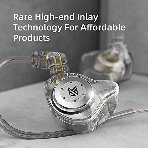 Auriculares KZ EDX PRO In Ear 10mm Doble Controlador Negro