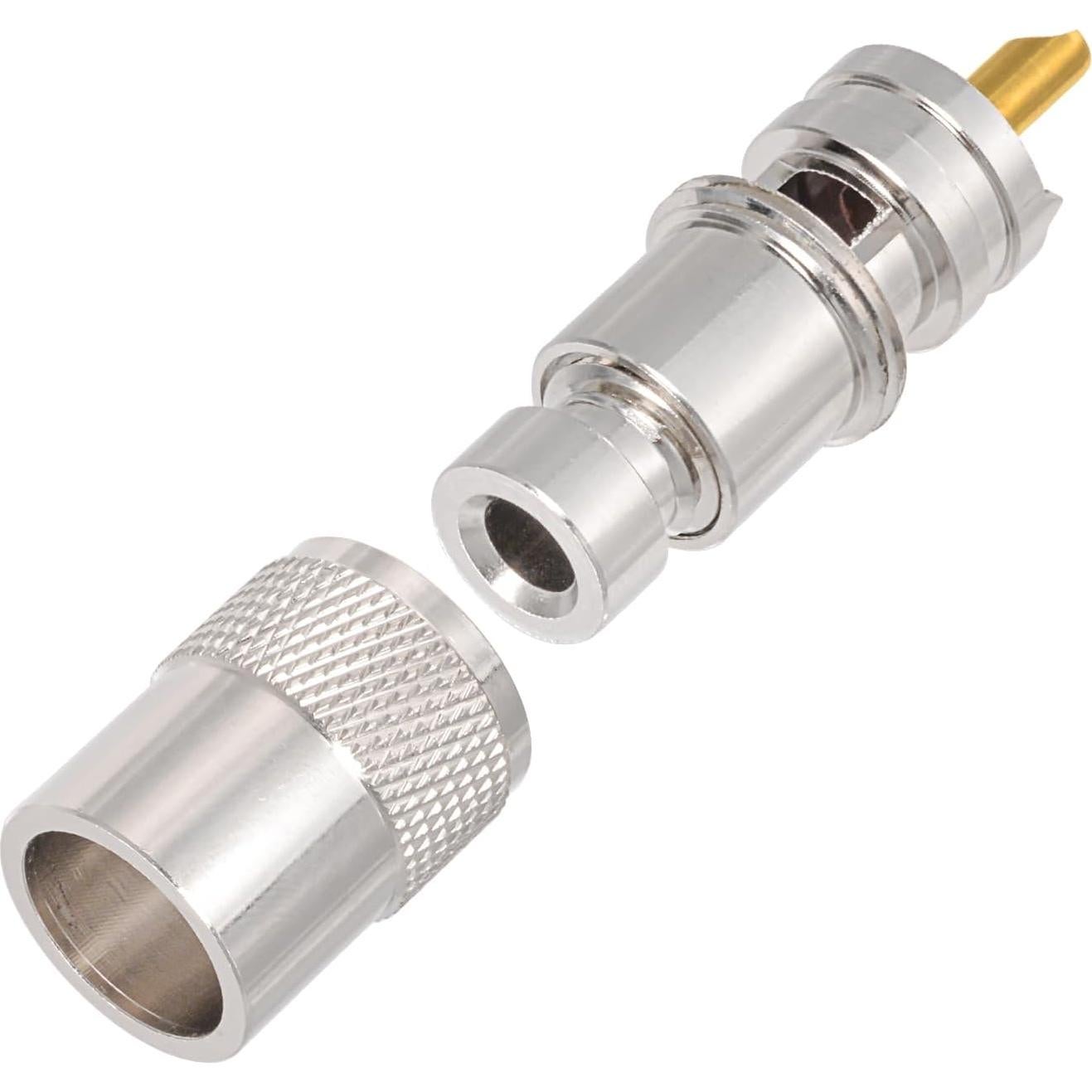 Conectores Coaxiales UHF PL259 Superbat para RG58 RG8X - Paquete de 2