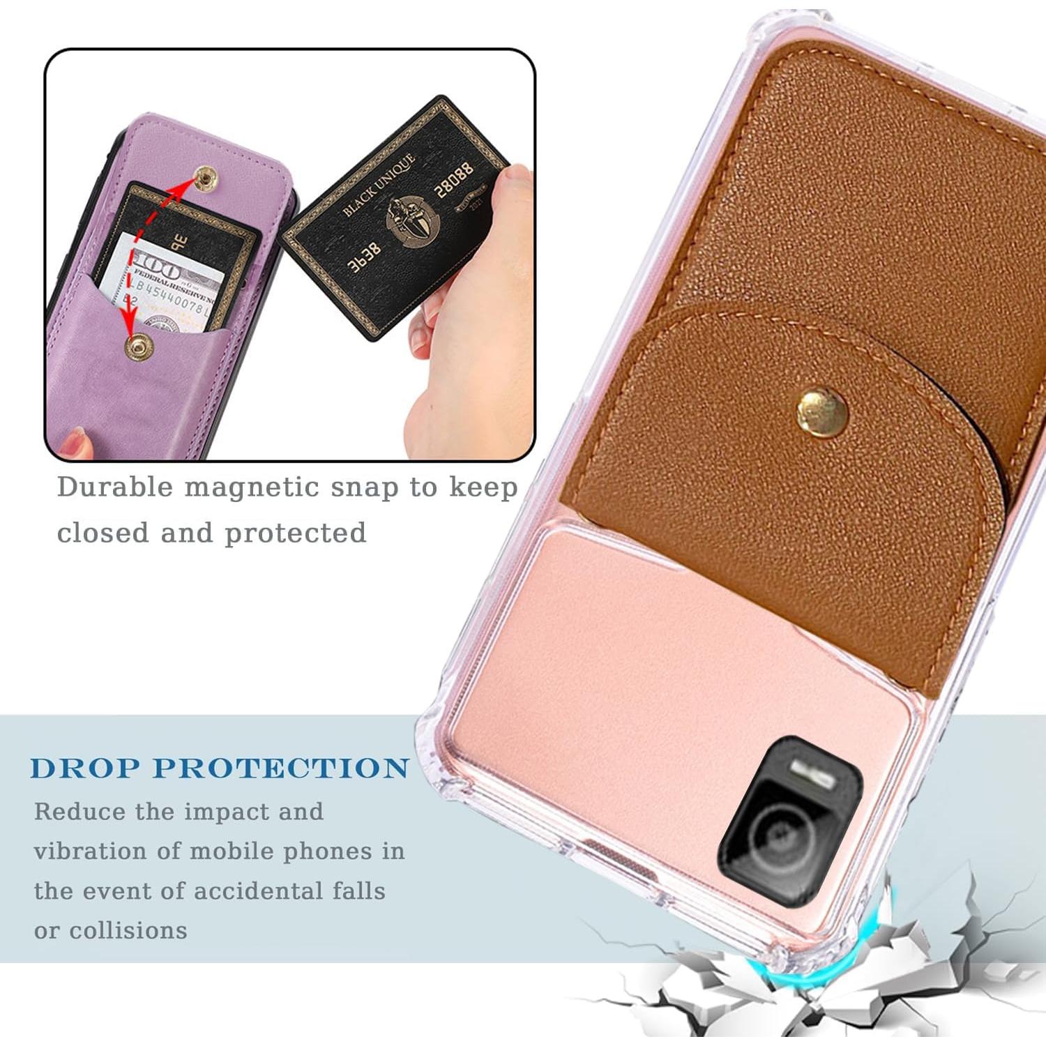 Funda Cruzada Tuxiwei para BLU Studio Mini 2023 - Marrón