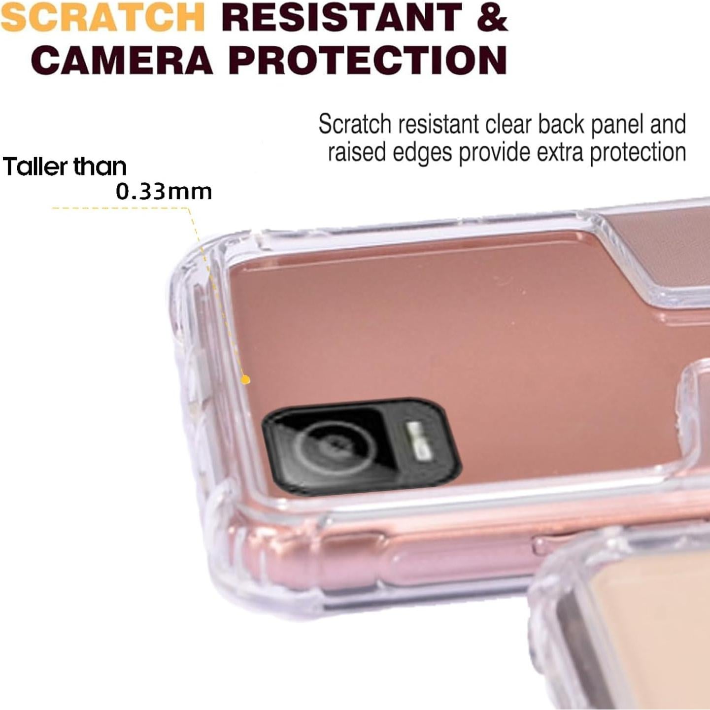 Funda Cruzada Tuxiwei para BLU Studio Mini 2023 - Marrón