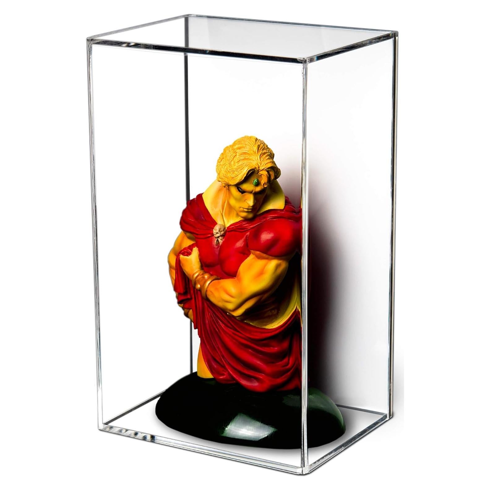 Caja de exhibición acrílica Better Display 20x15x33 cm montaje pared