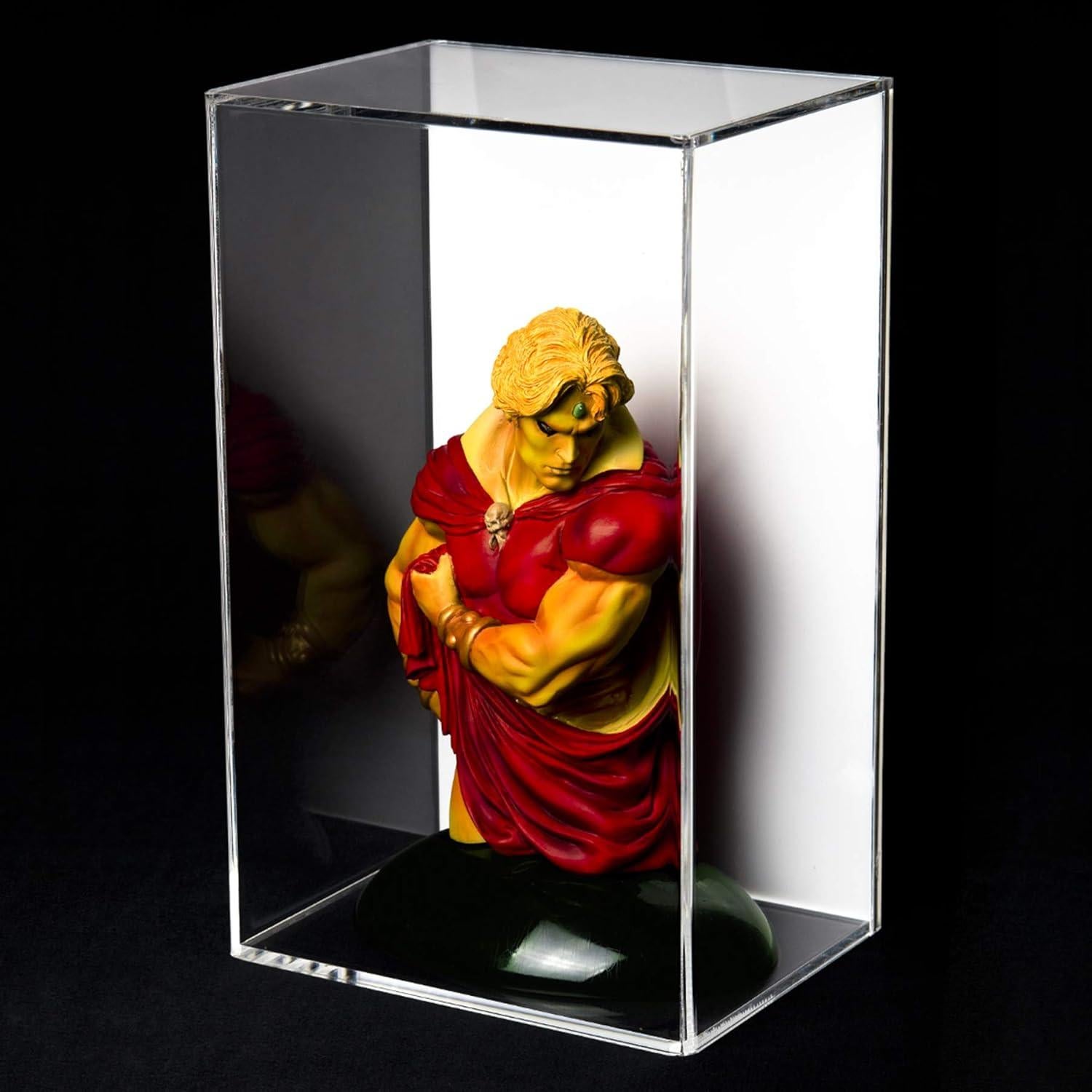 Caja de exhibición acrílica Better Display 20x15x33 cm montaje pared