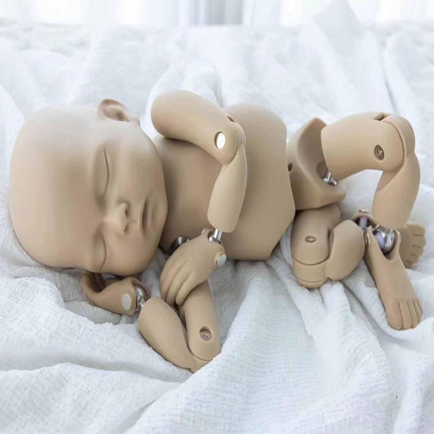 Muñeca de Plástico 50cm Quepiem con Articulaciones para Fotografía