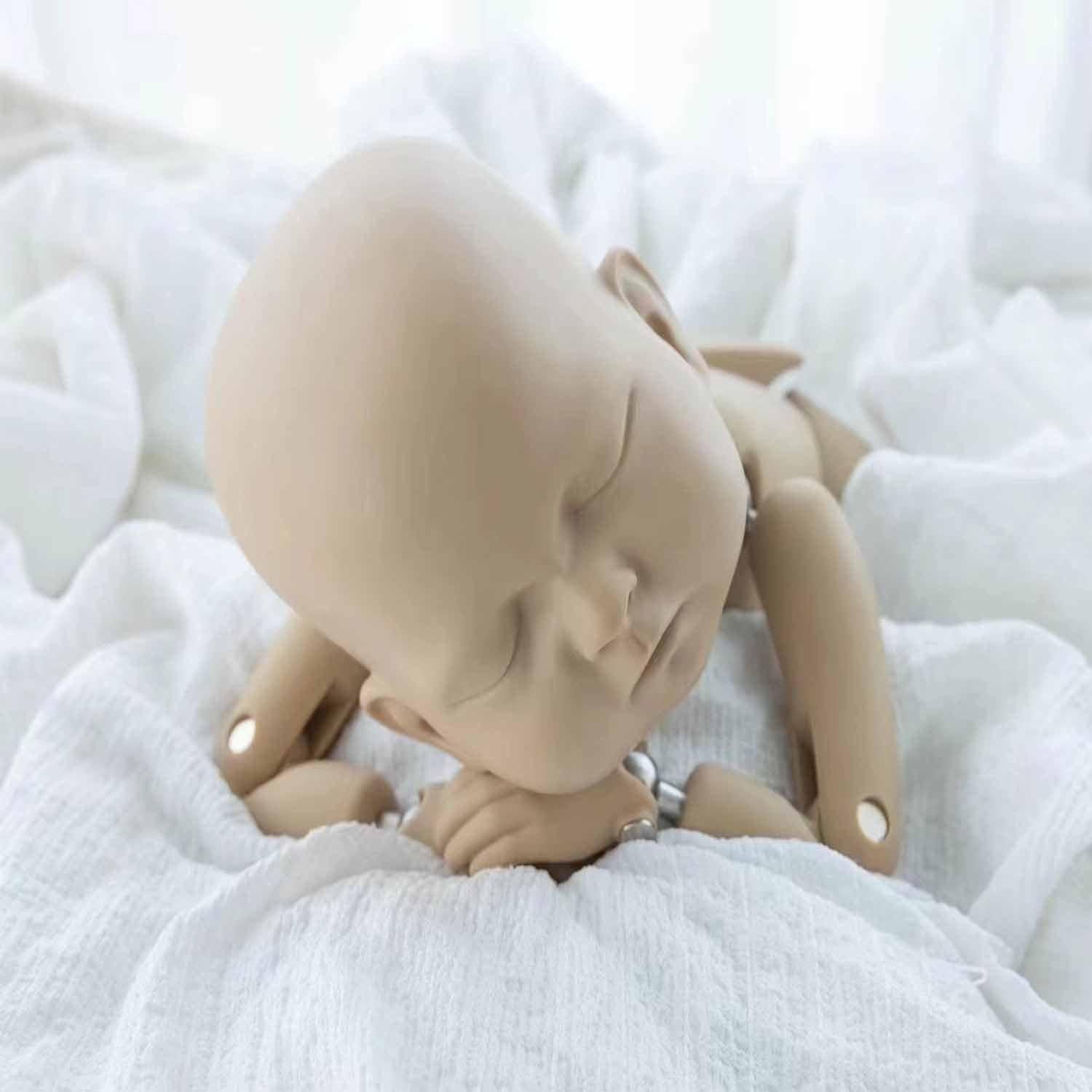 Muñeca de Plástico 50cm Quepiem con Articulaciones para Fotografía