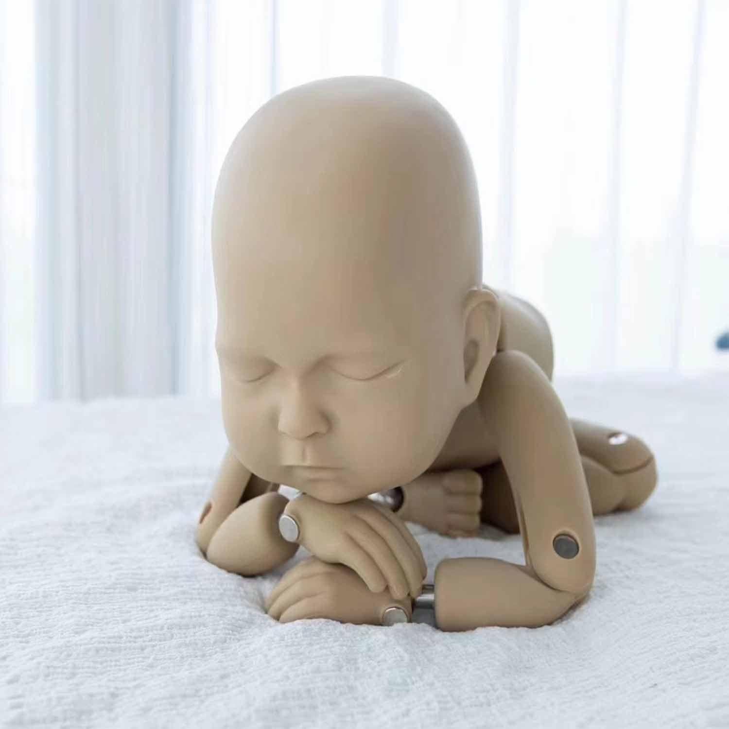 Muñeca de Plástico 50cm Quepiem con Articulaciones para Fotografía