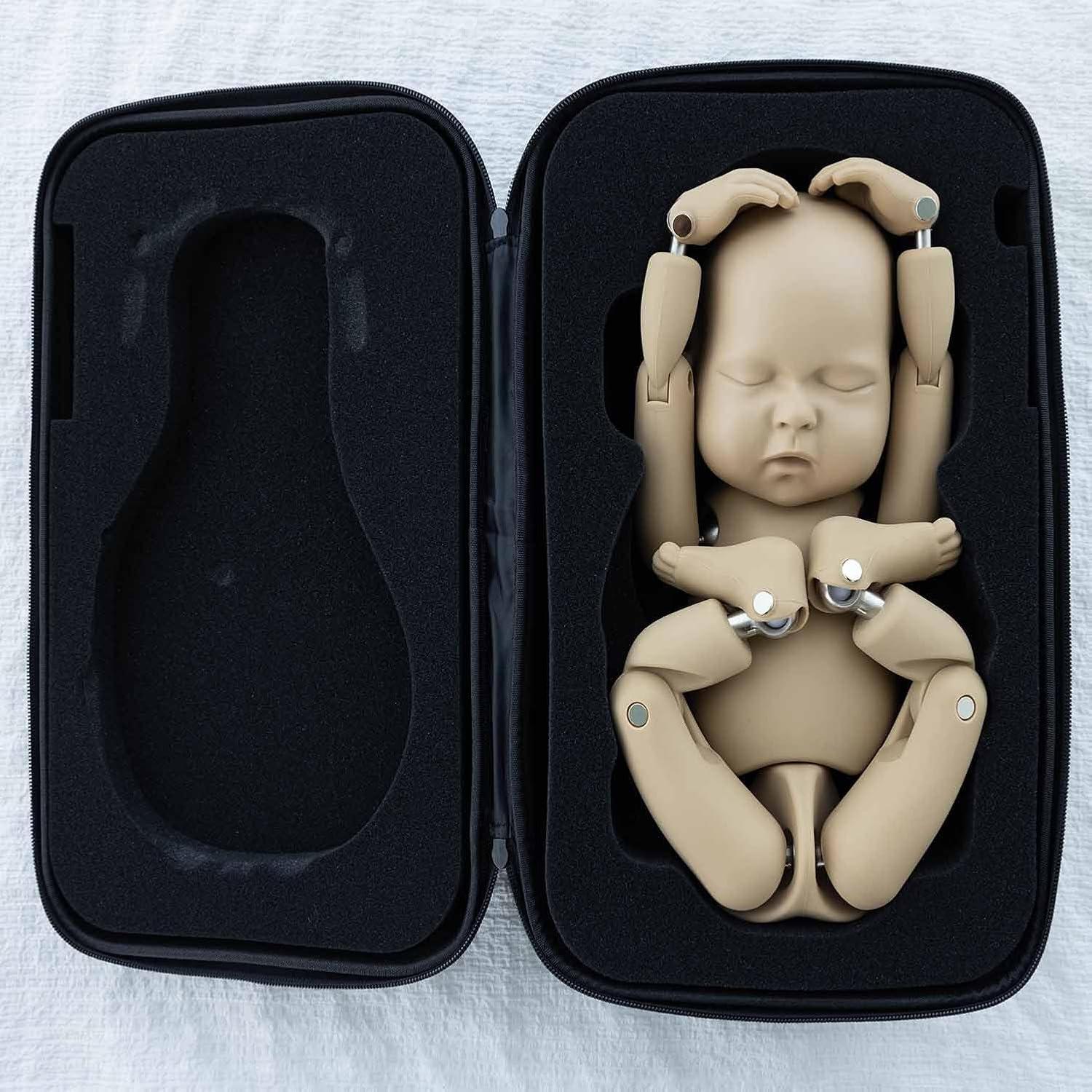 Muñeca de Plástico 50cm Quepiem con Articulaciones para Fotografía