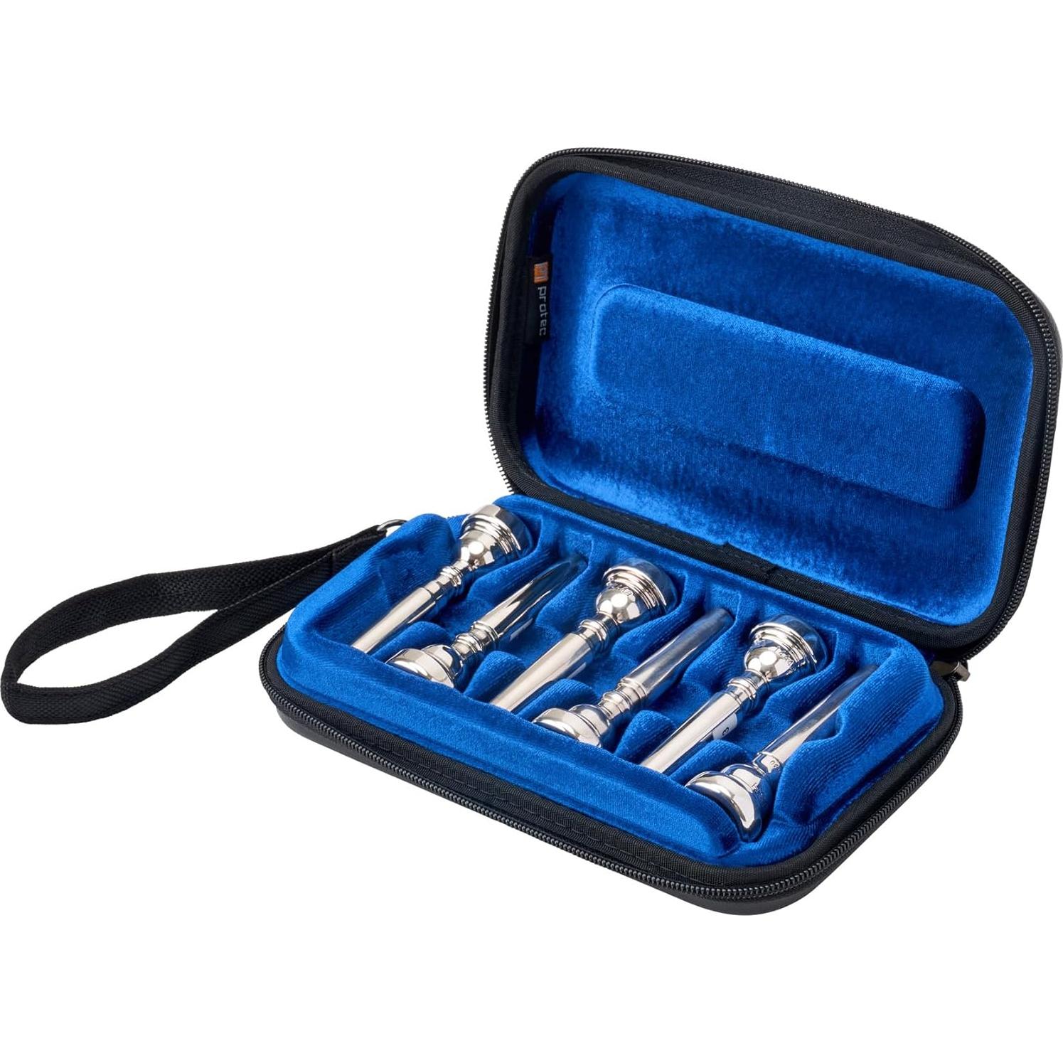 Funda para Boquillas de Trompeta Protec BM214 Negra 6 Piezas