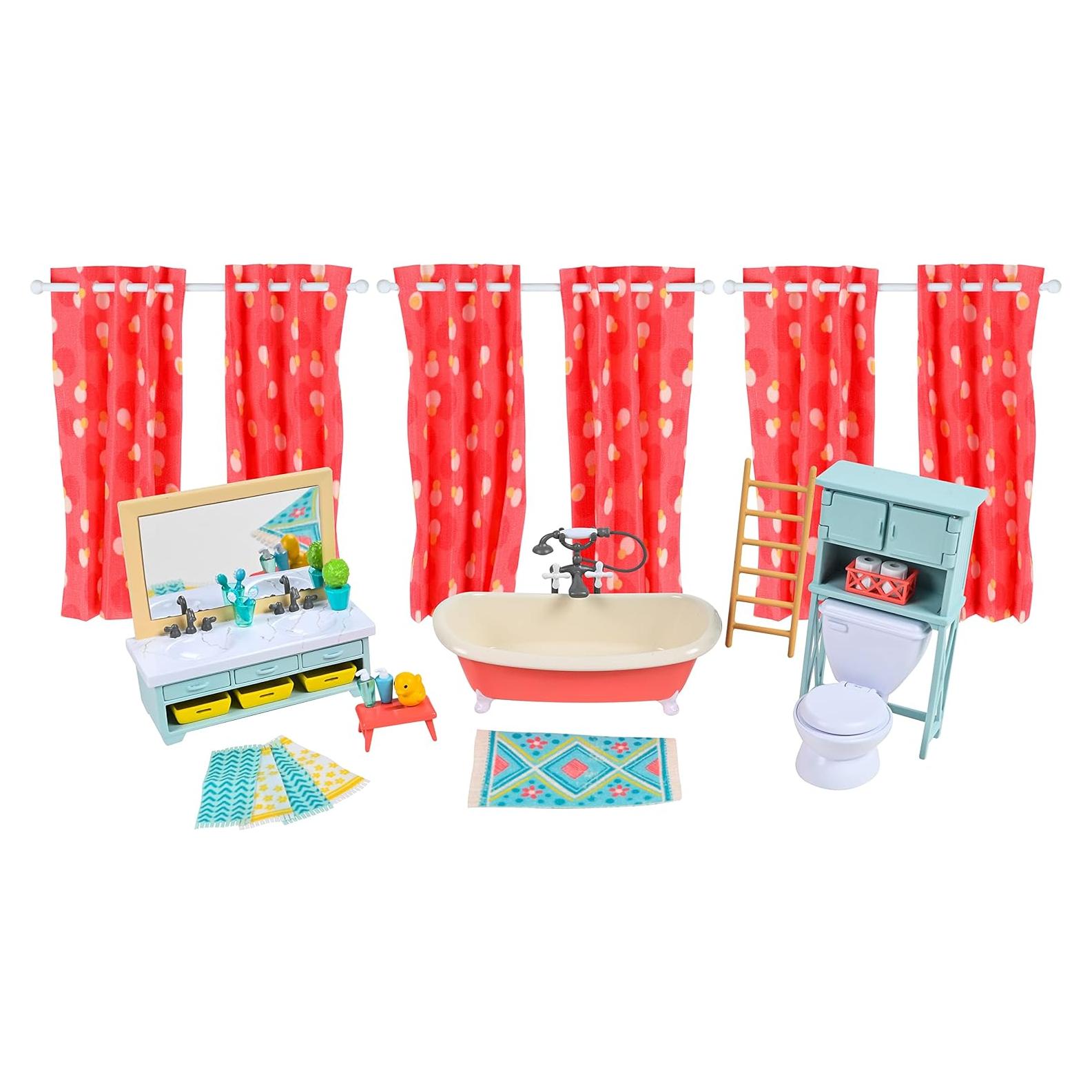 Muebles de Casa de Muñecas Bubbly Bee Sunny Days 30 Piezas