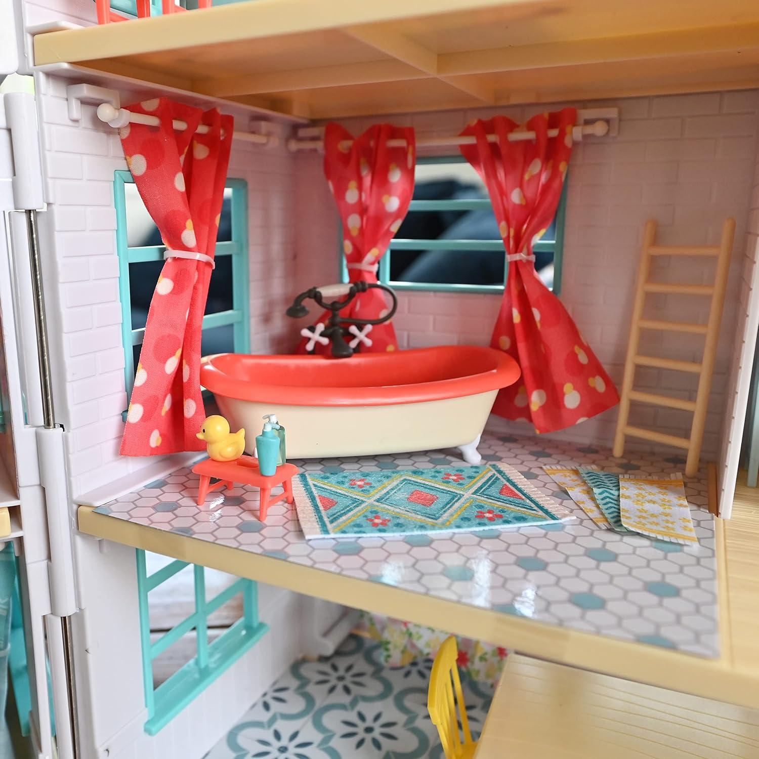 Muebles de Casa de Muñecas Bubbly Bee Sunny Days 30 Piezas