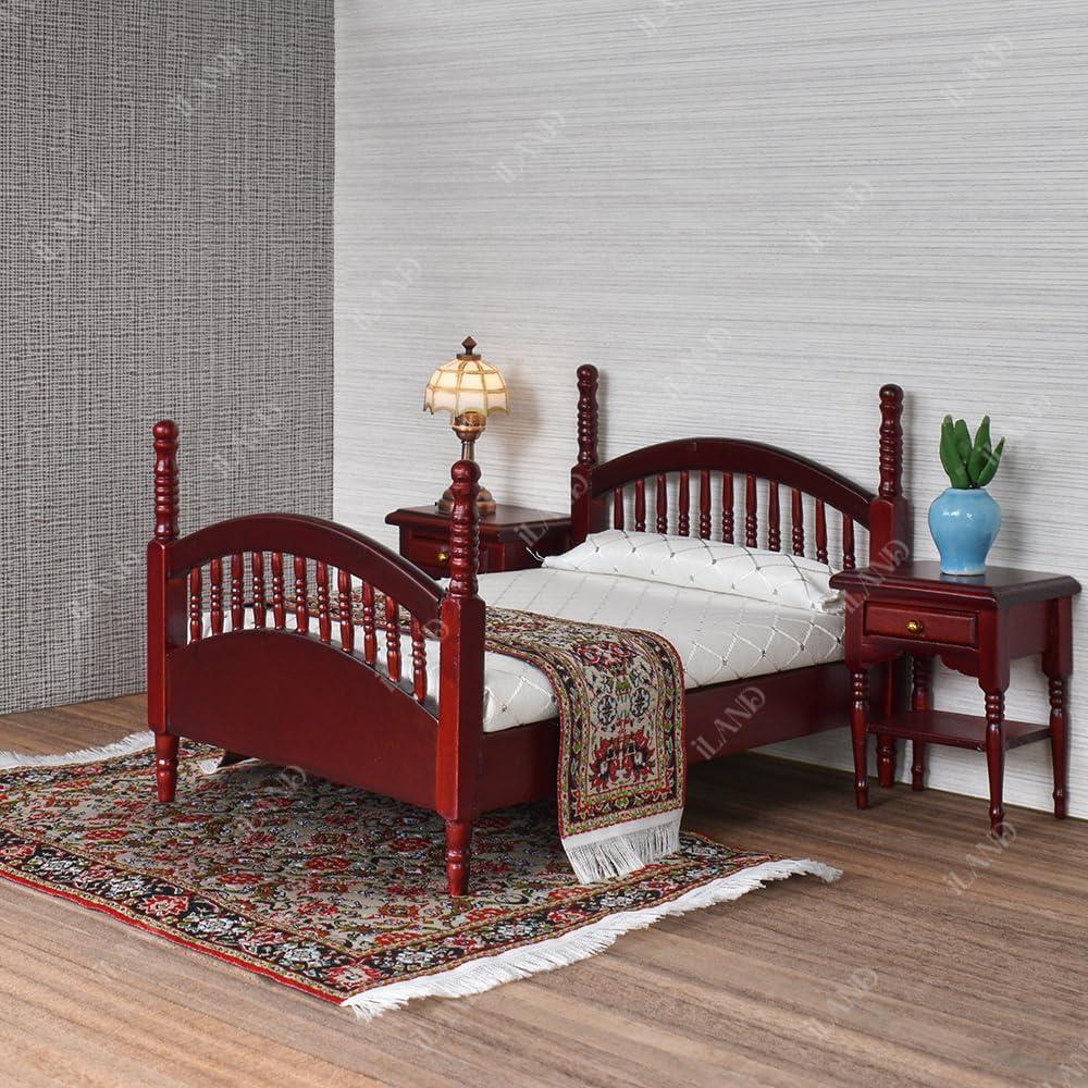 Alfombras Miniatura iLAND para Casa de Muñecas 2 Piezas