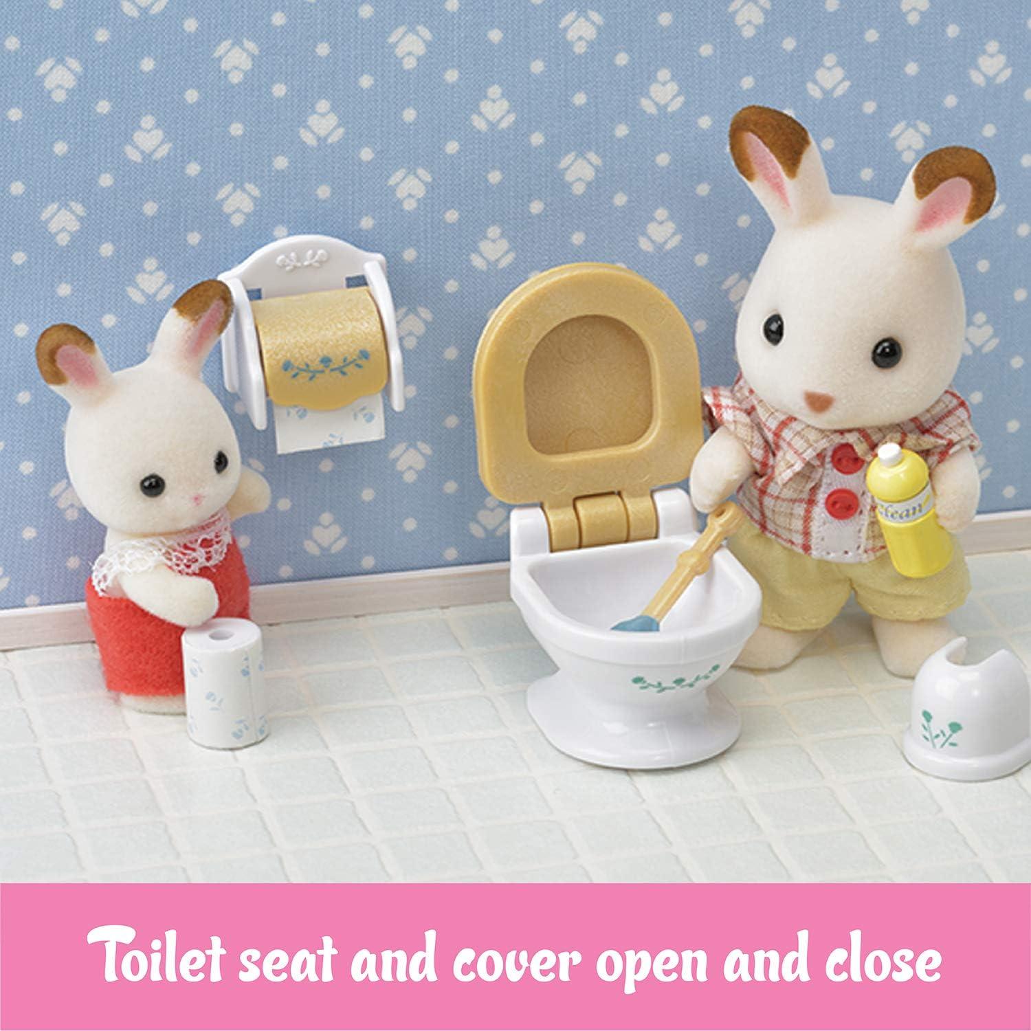 Juego de baño Country Calico Critters 25 piezas