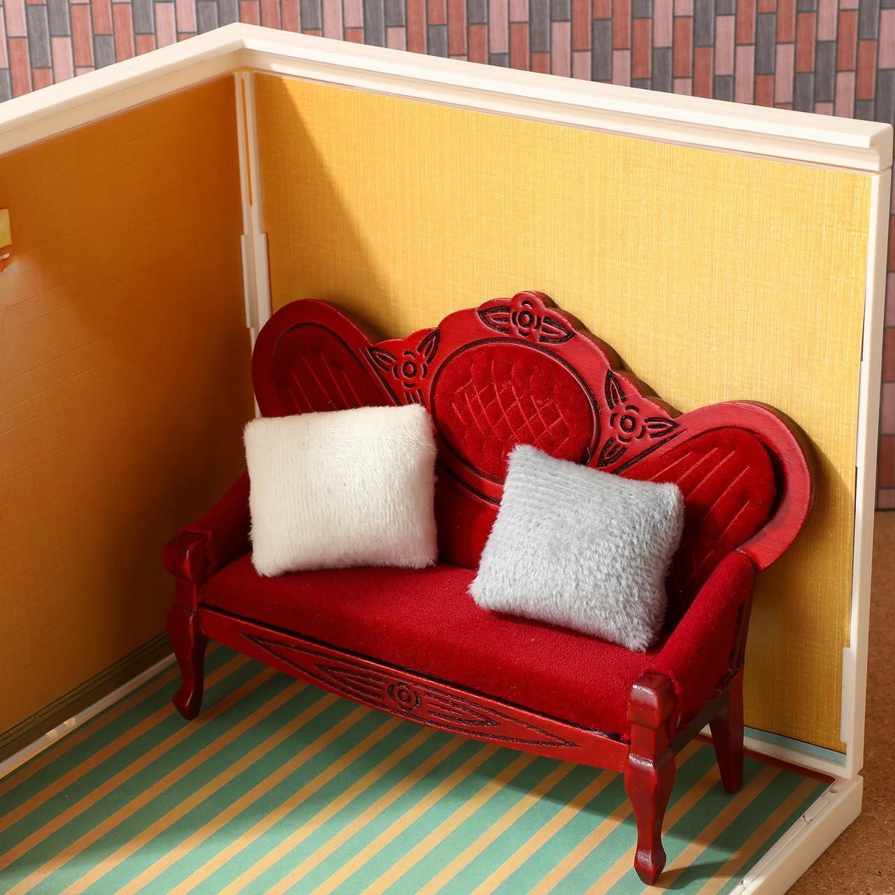 Almohadas Miniatura VICASKY 9pcs 3.99x3.99cm Decoración