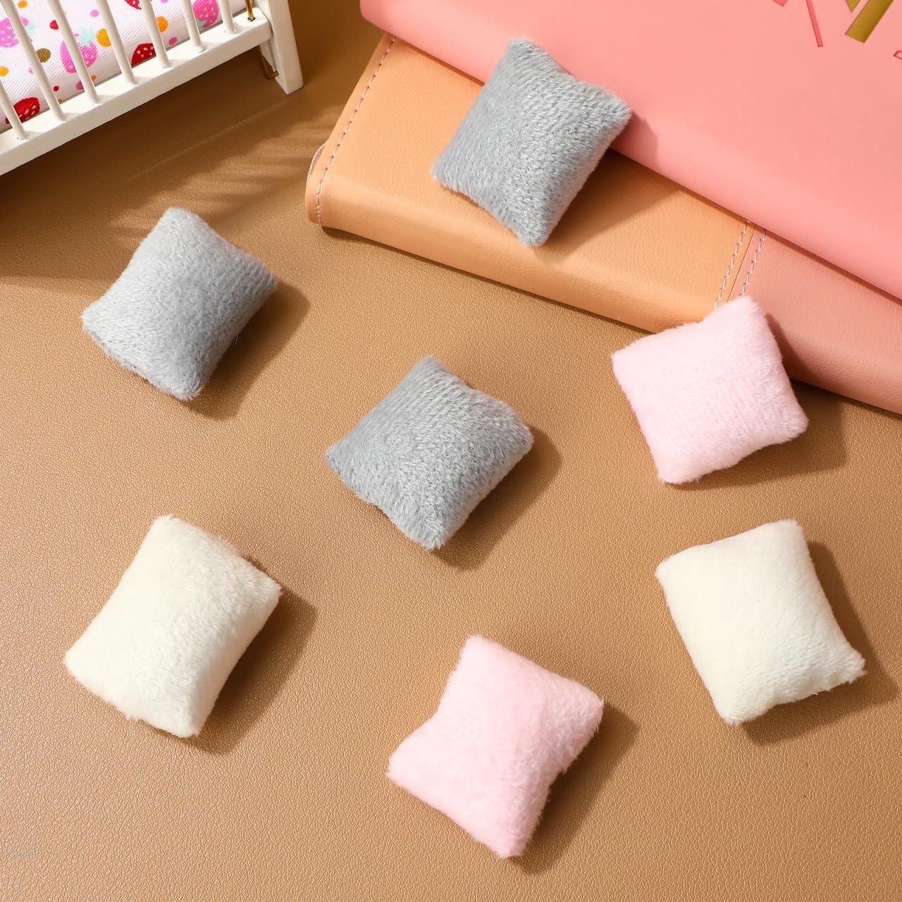 Almohadas Miniatura VICASKY 9pcs 3.99x3.99cm Decoración