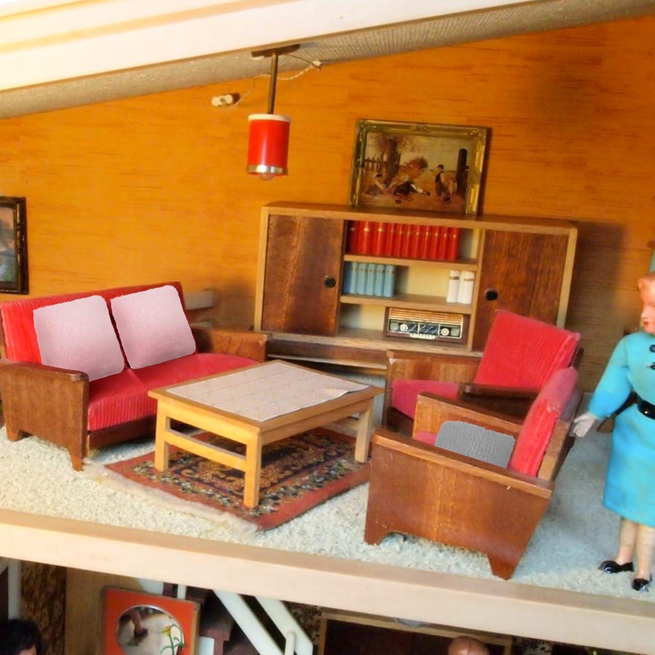 Almohadas Miniatura VICASKY 9pcs 3.99x3.99cm Decoración