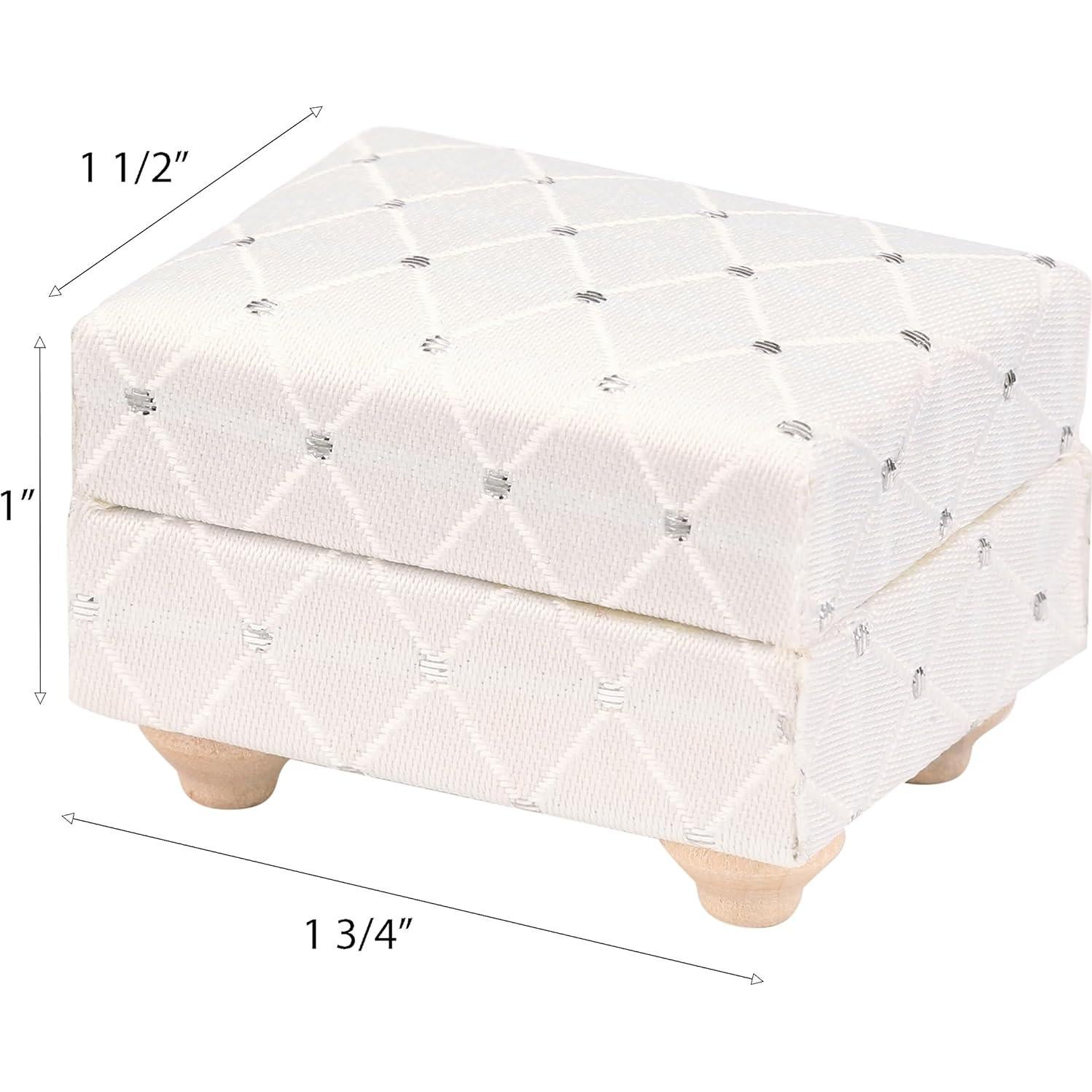 Sofá Silla Miniatura Inusitus con Otomana Blanca 1/12
