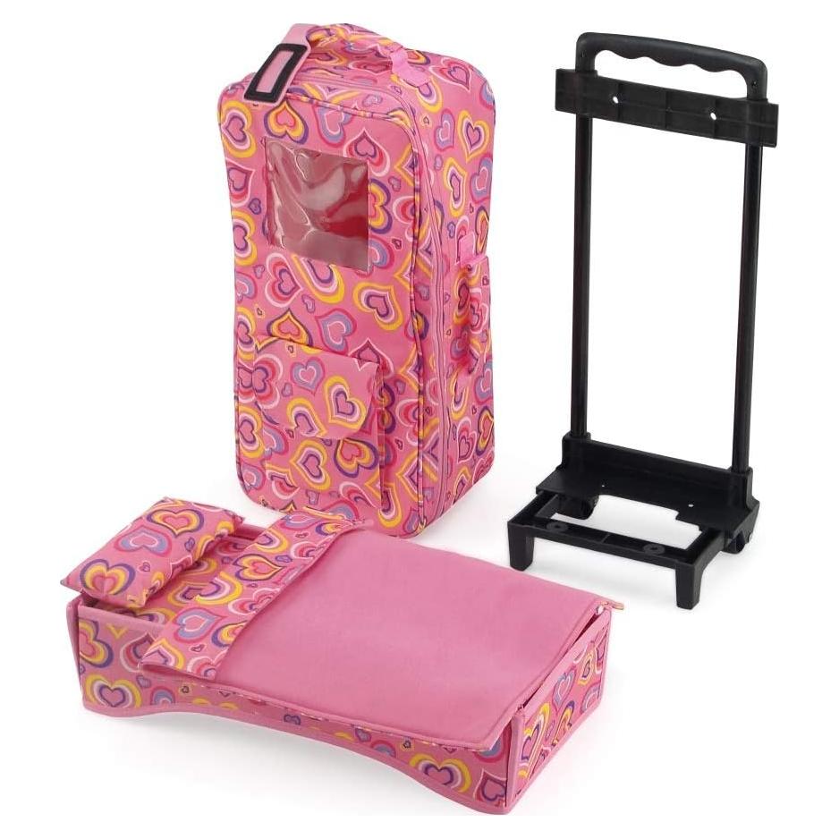 Funda de Viaje Rosa para Muñecas 14 Pulgadas Emily Rose