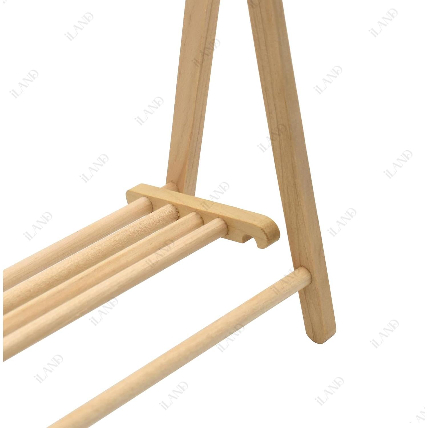 Estante Plegable iLAND con 6 Perchas Miniatura 1/12