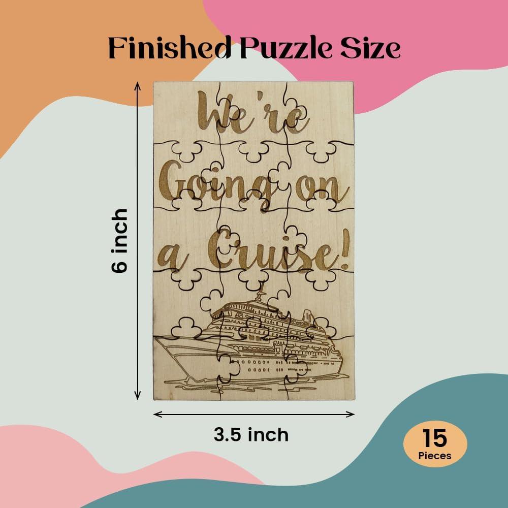 Rompecabezas de Madera Crucero FashionJunkie4Life 15 Piezas