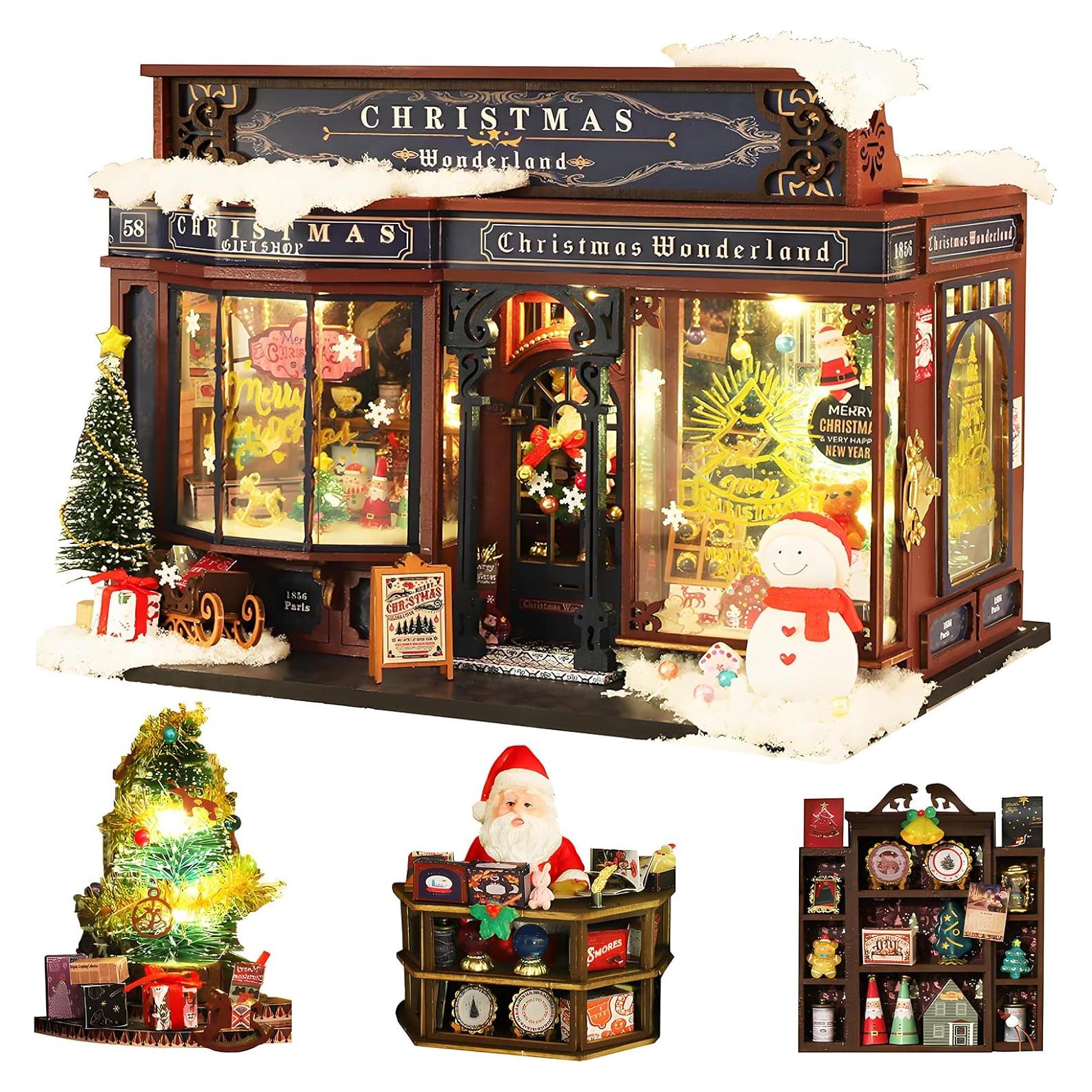 Casa de Muñecas Miniatura Spilay DIY 22.5x16.5cm con Música