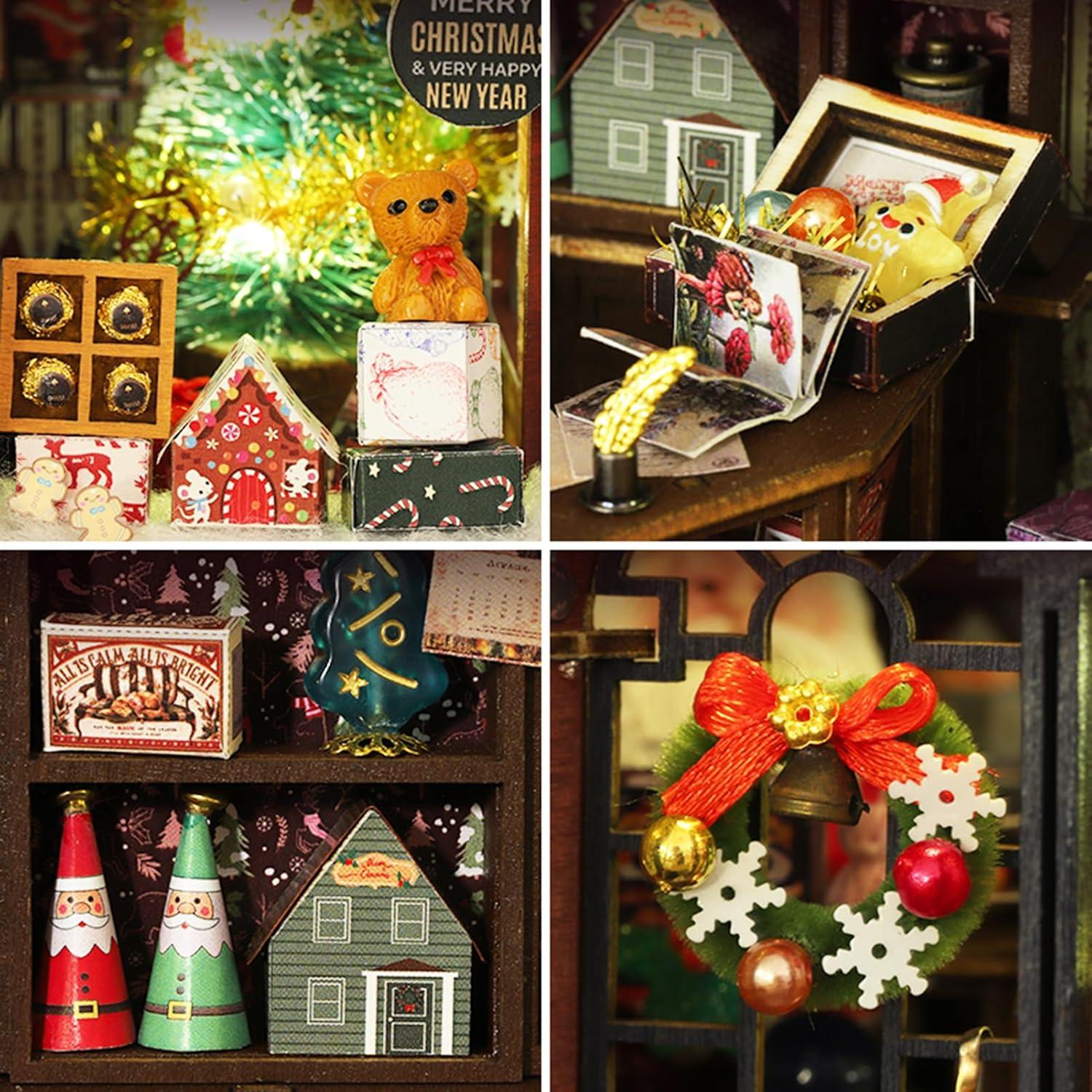 Casa de Muñecas Miniatura Spilay DIY 22.5x16.5cm con Música