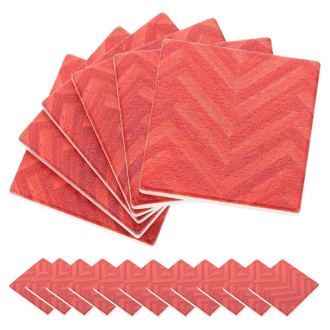 DOITOOL Suelo de Casa de Muñecas 27PCS Madera Decorativa