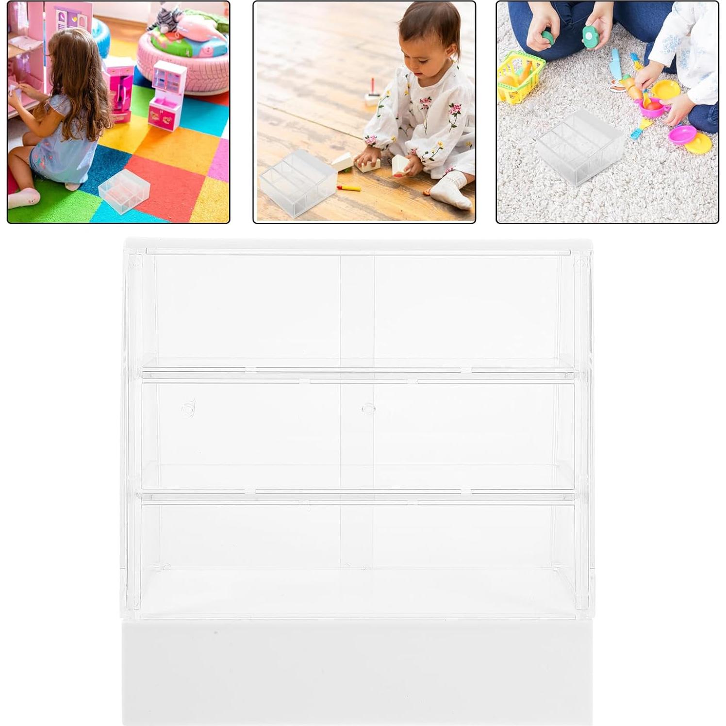 Cabinet Miniatura de Pastel Toyvian 13x13 cm para Casa de Muñecas