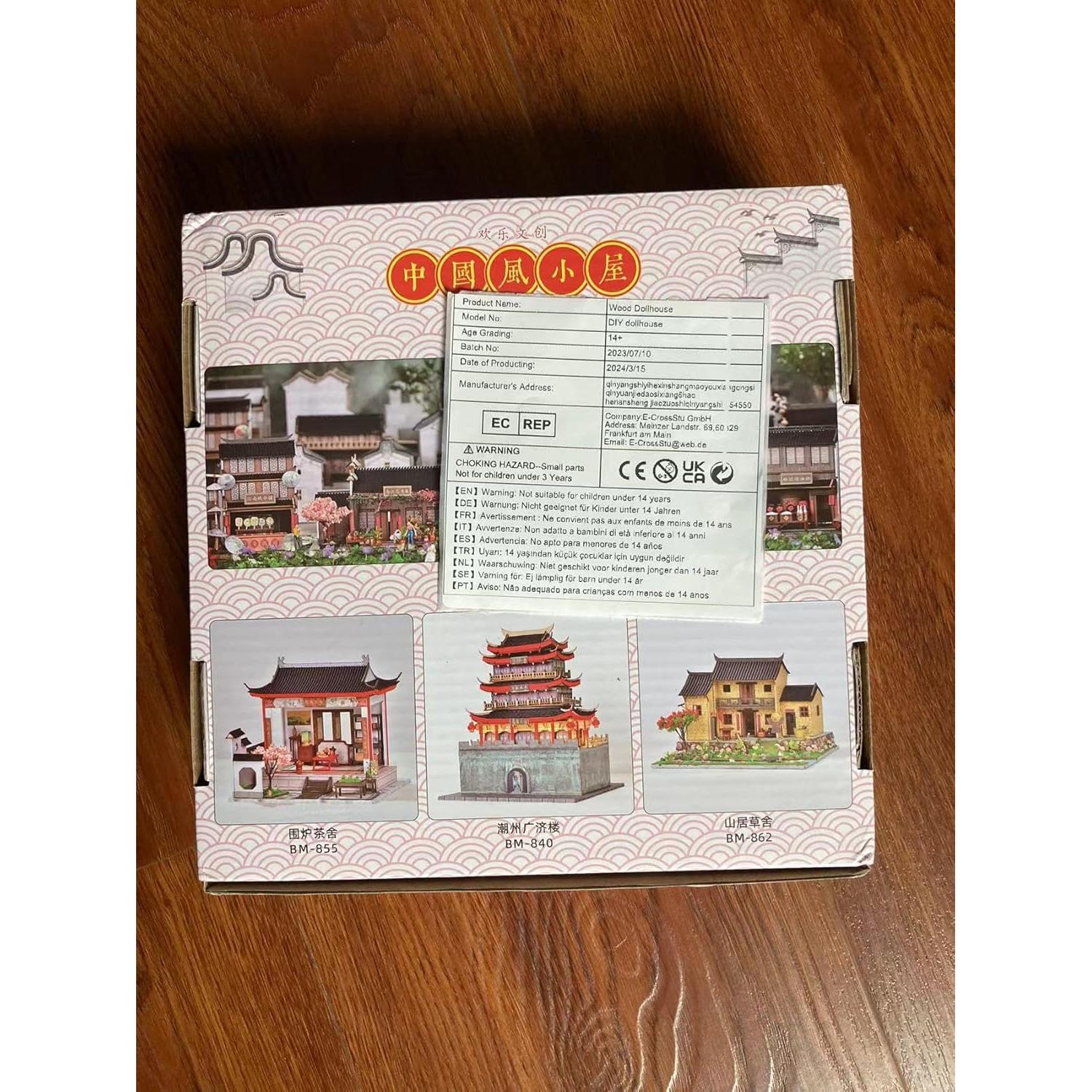 Kit Casa de Muñecas Miniatura DIY Cjeuxnr Restaurante Japonés