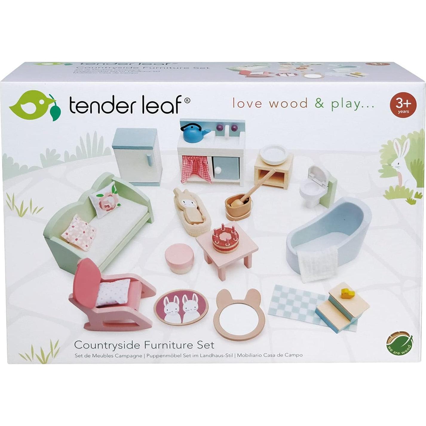 Conjunto de Muebles del Campo Tender Leaf Toys 42x30cm
