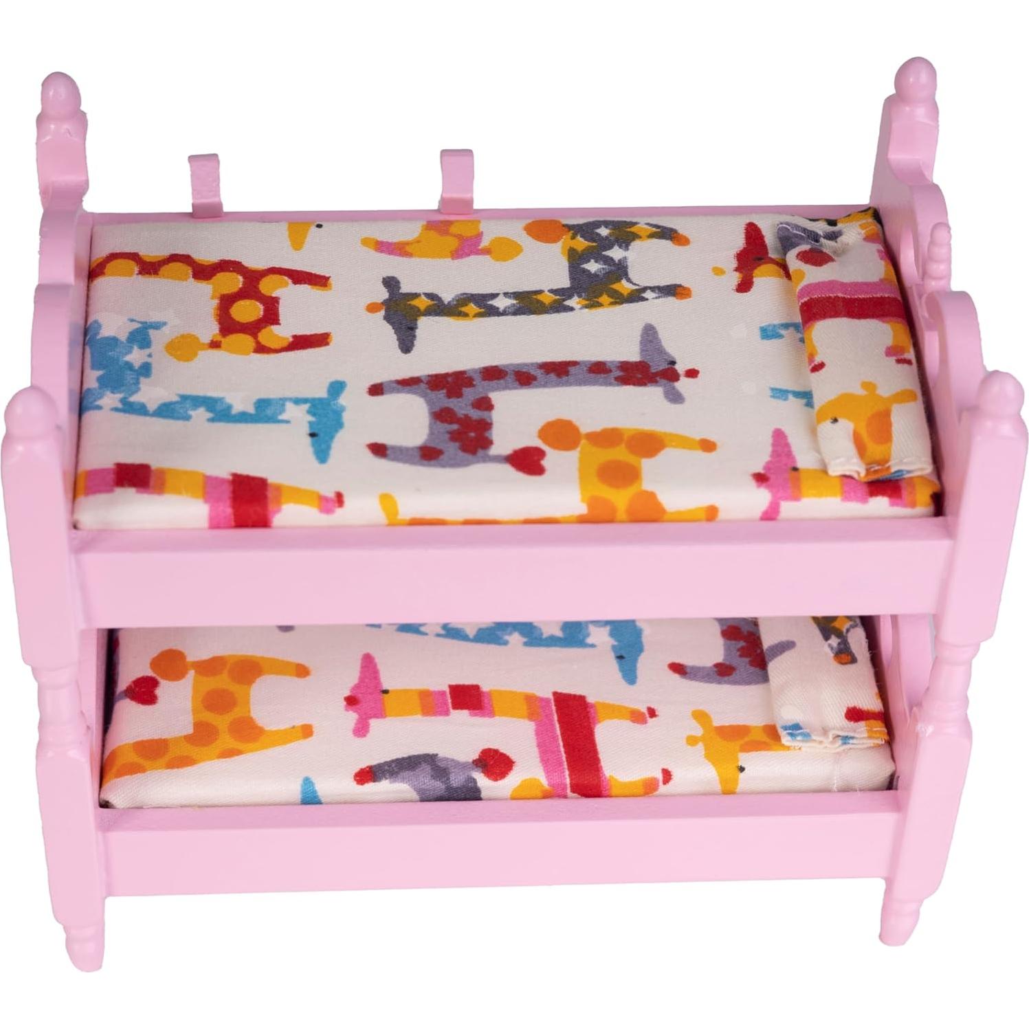 Cama Literas Miniatura Jirafa Birostiana 13x12x8 cm