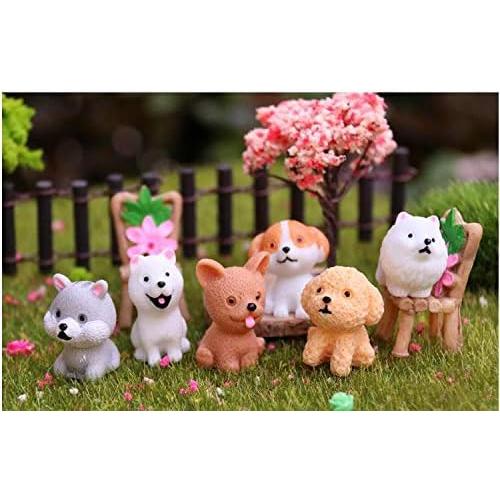 Set de Mini Figuras de Mascotas Lynkaye - 12 Perros y Gato