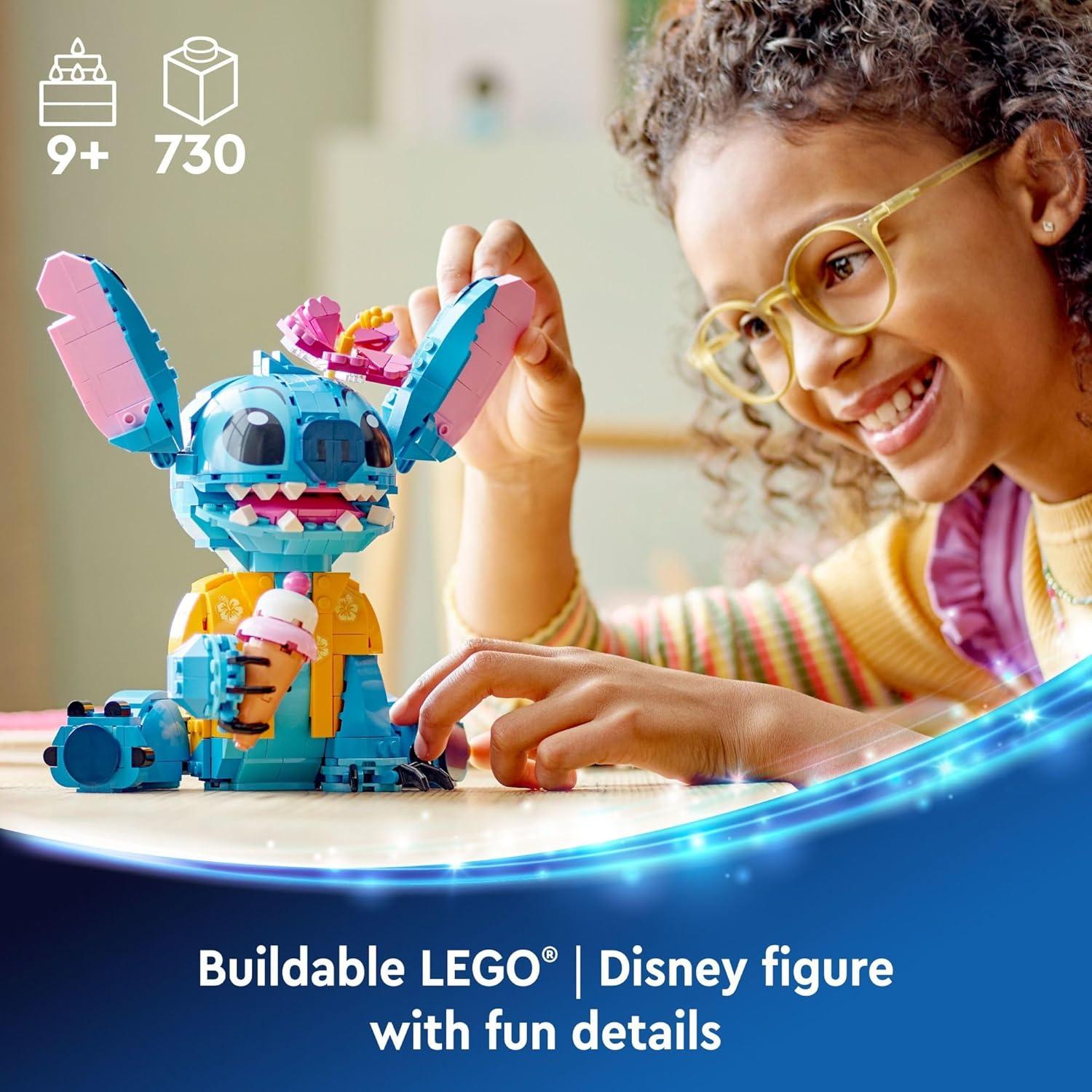 LEGO Disney Stitch 43249 - Set Construcción 730 Piezas