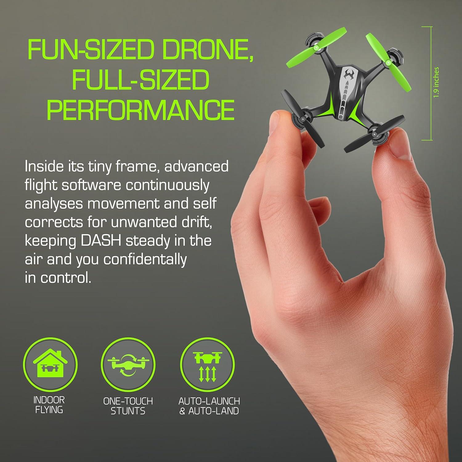 Dron Nano Sky Viper 18774 Negro/Verde 0.22 kg